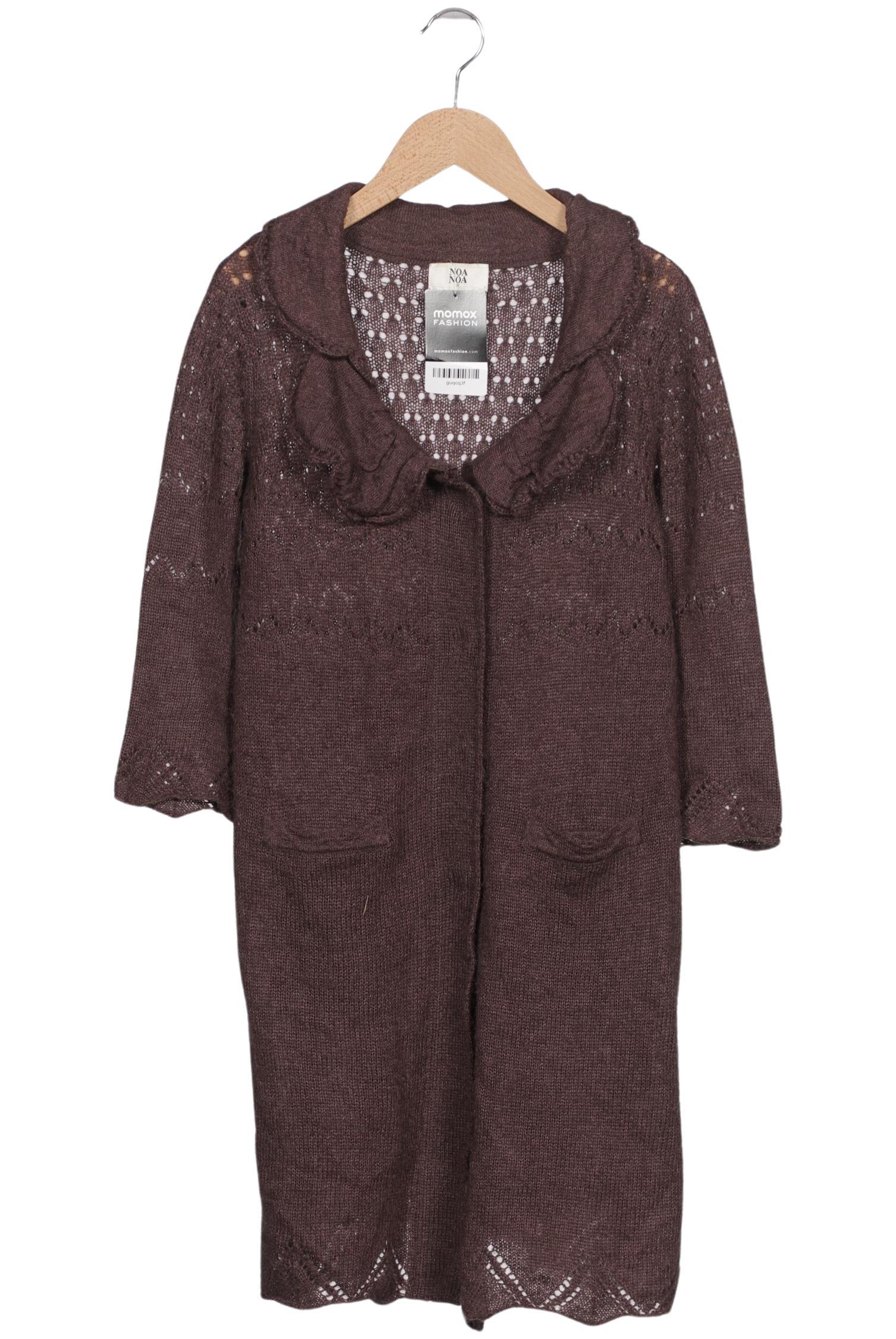 

Noa Noa Damen Strickjacke, braun, Gr. 34