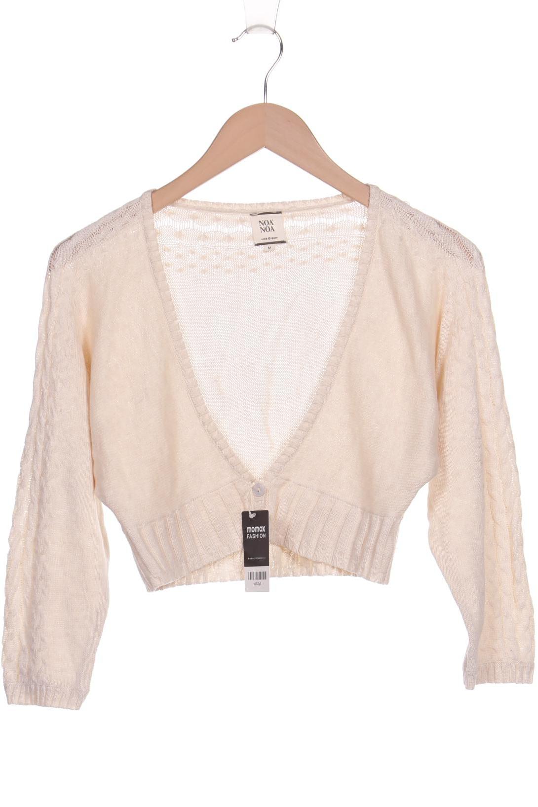 

Noa Noa Damen Strickjacke, beige, Gr. 38