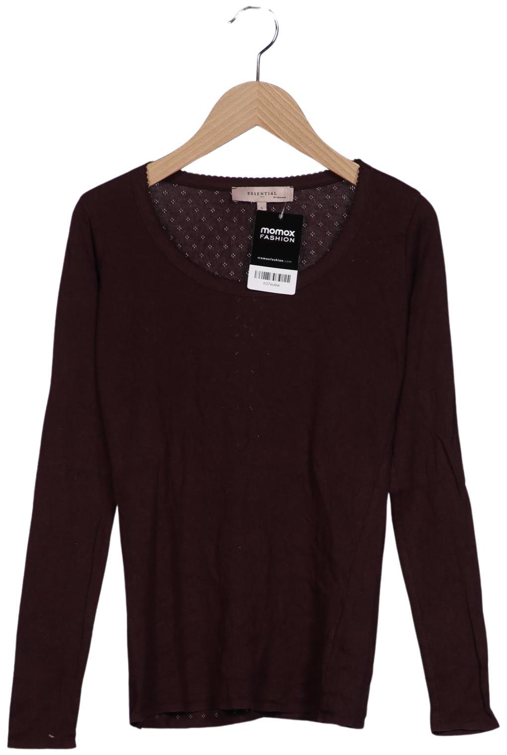 

Noa Noa Damen Langarmshirt, bordeaux, Gr. 36