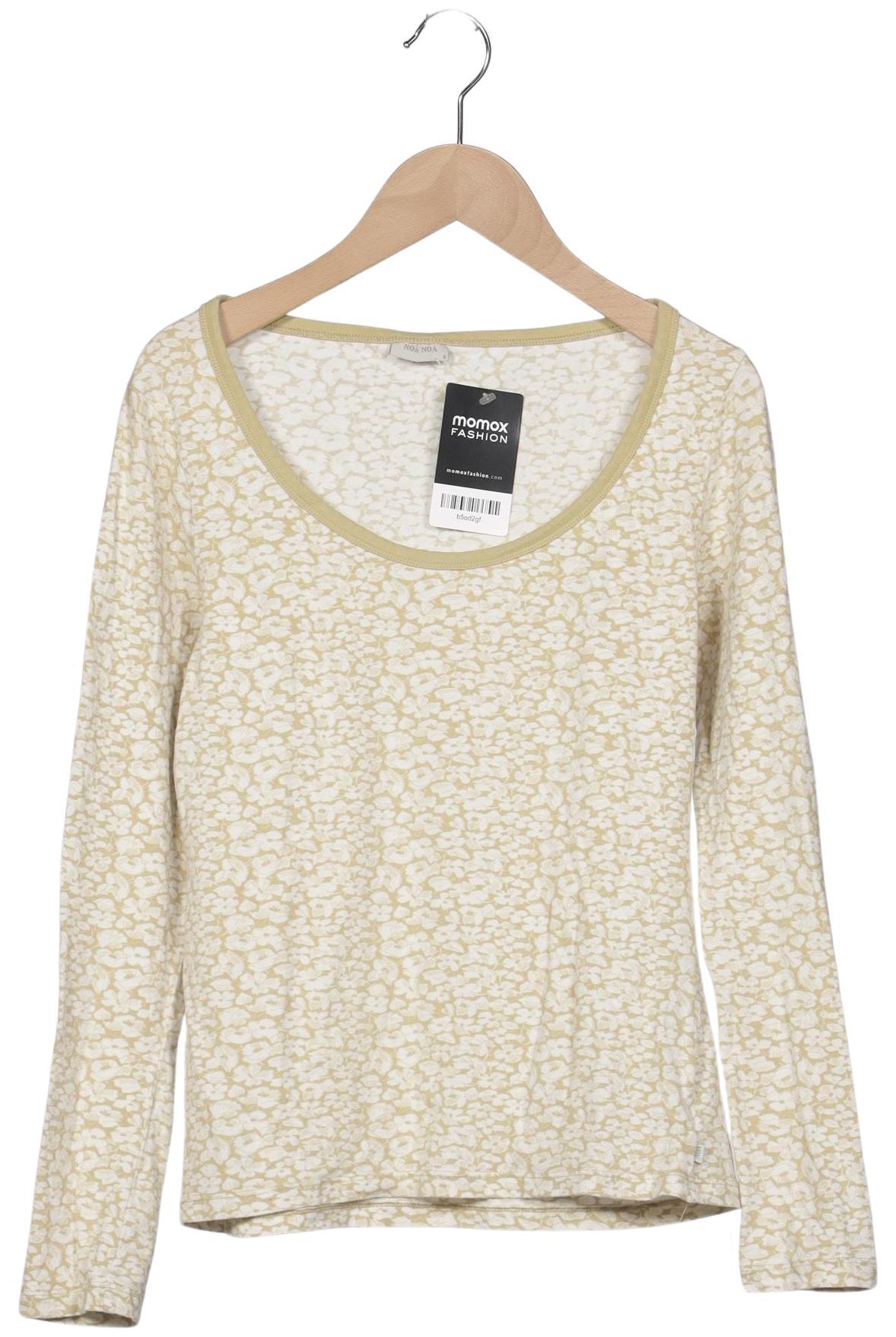 

Noa Noa Damen Langarmshirt, beige, Gr. 36