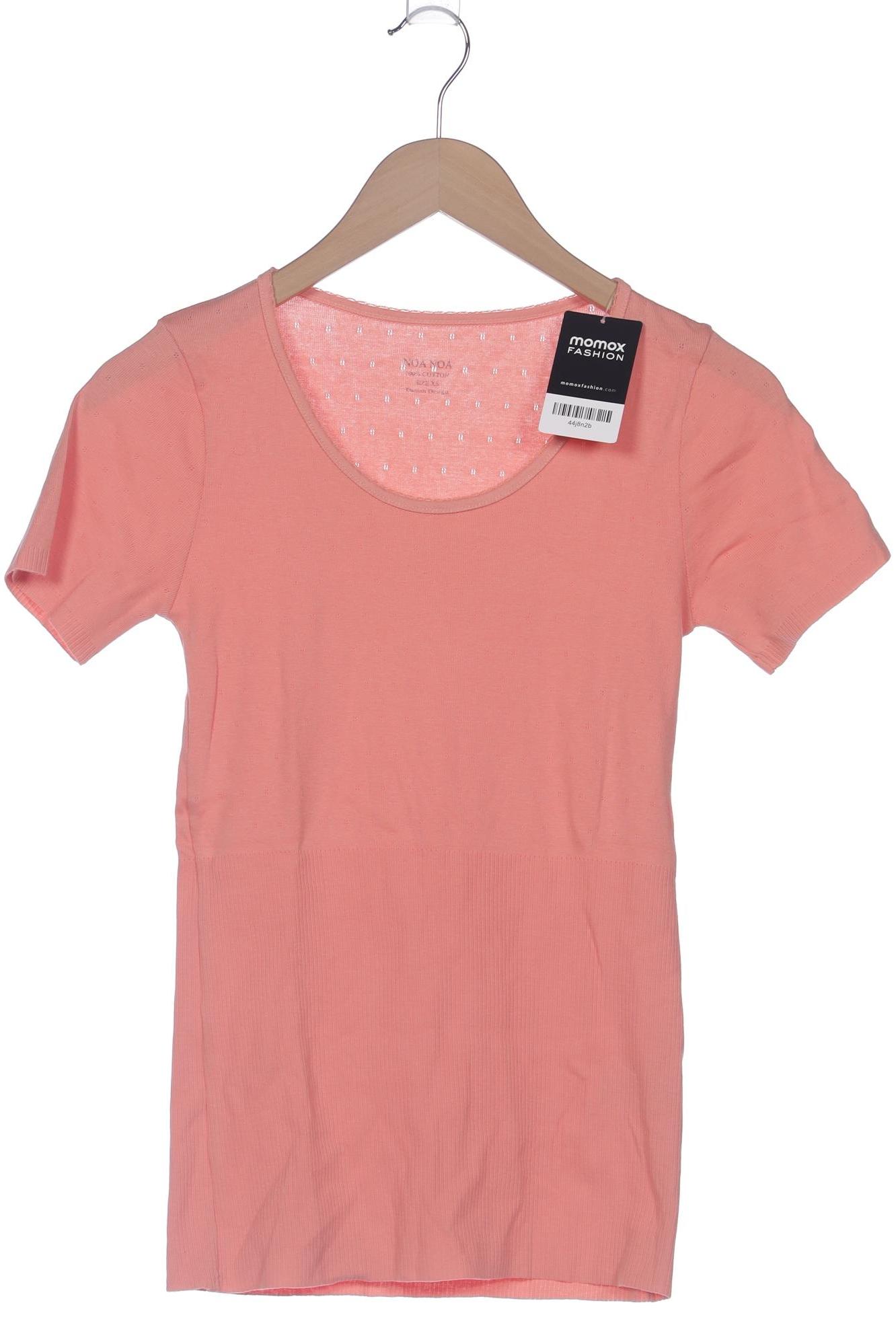 

Noa Noa Damen T-Shirt, pink, Gr. 34