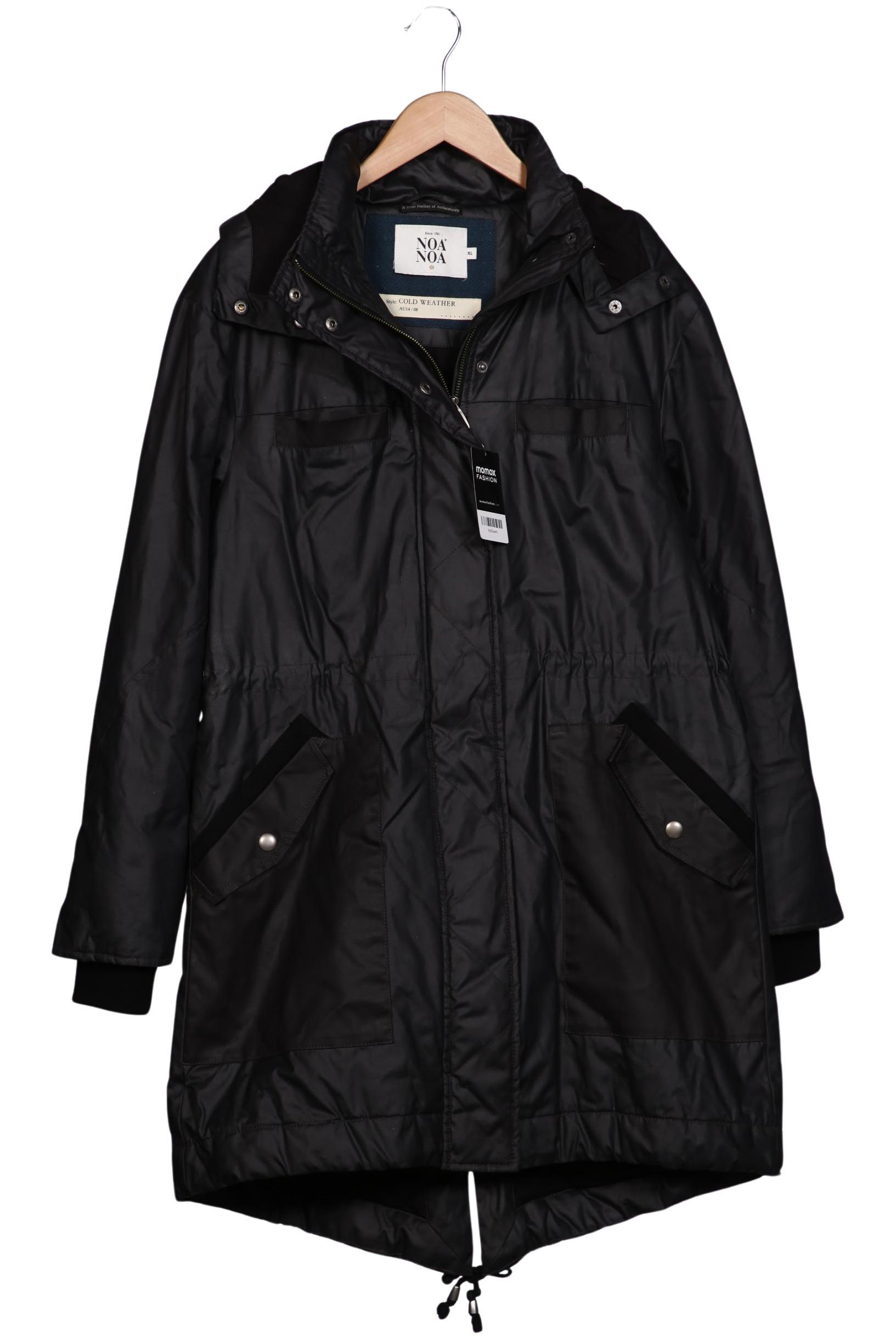 

Noa Noa Damen Mantel, schwarz, Gr. 44
