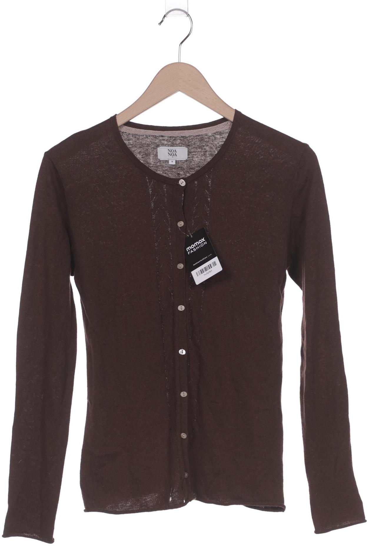 

Noa Noa Damen Strickjacke, braun, Gr. 36