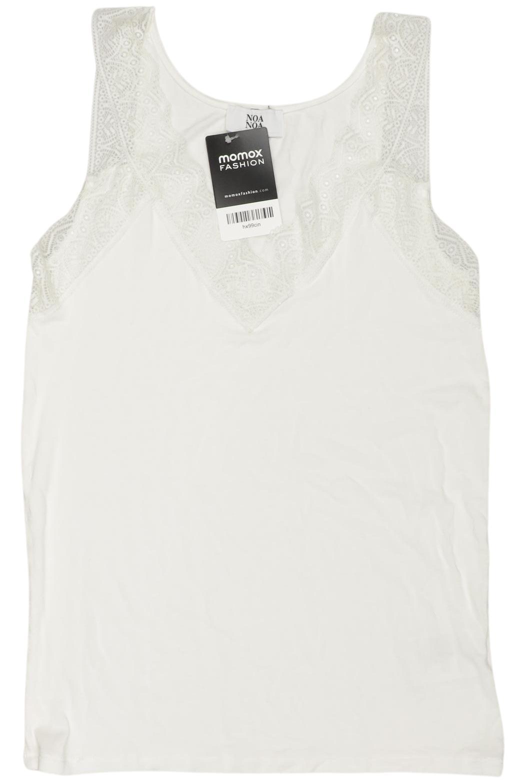 

Noa Noa Damen Top, weiß, Gr. 34