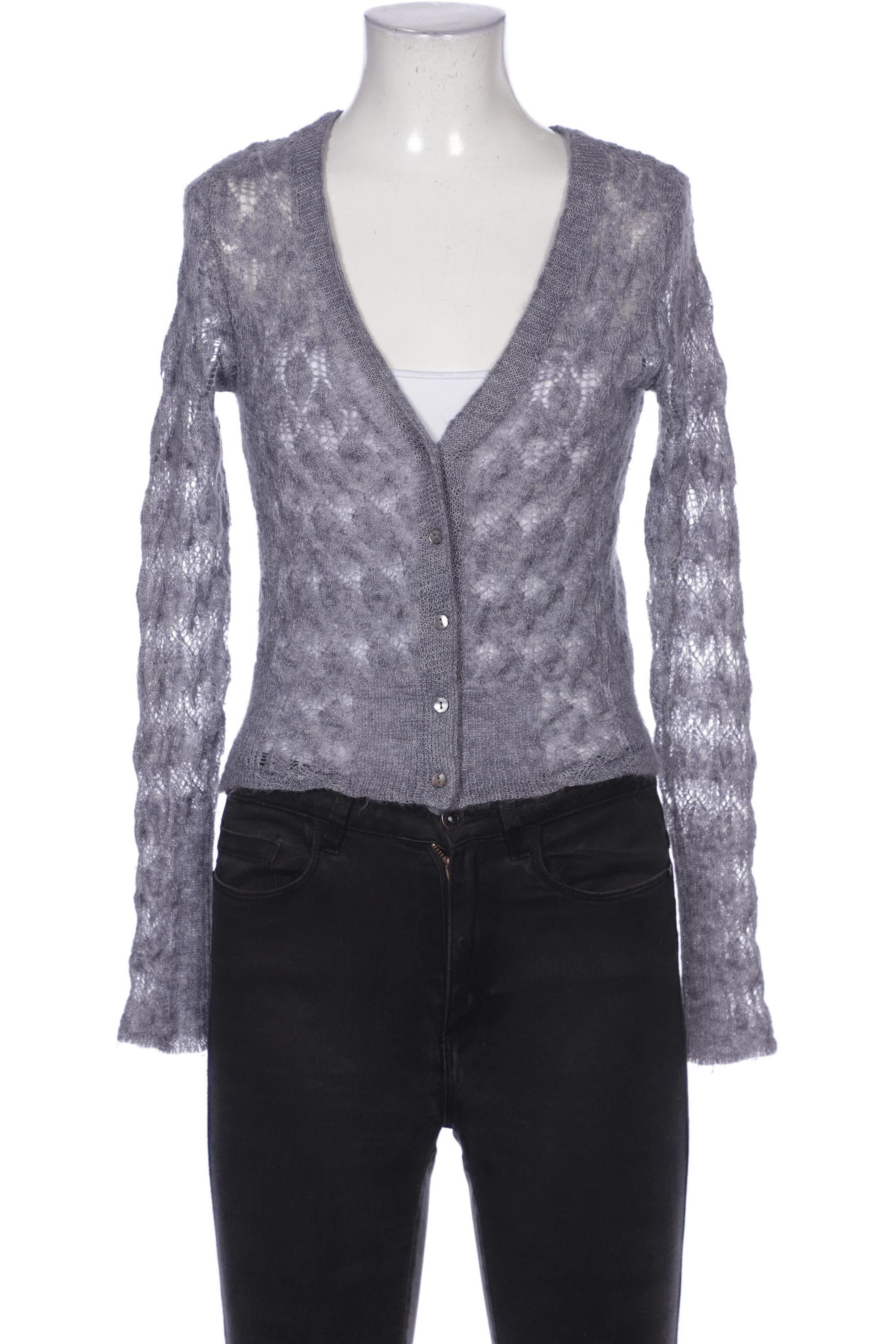

Noa Noa Damen Strickjacke, grau, Gr. 34
