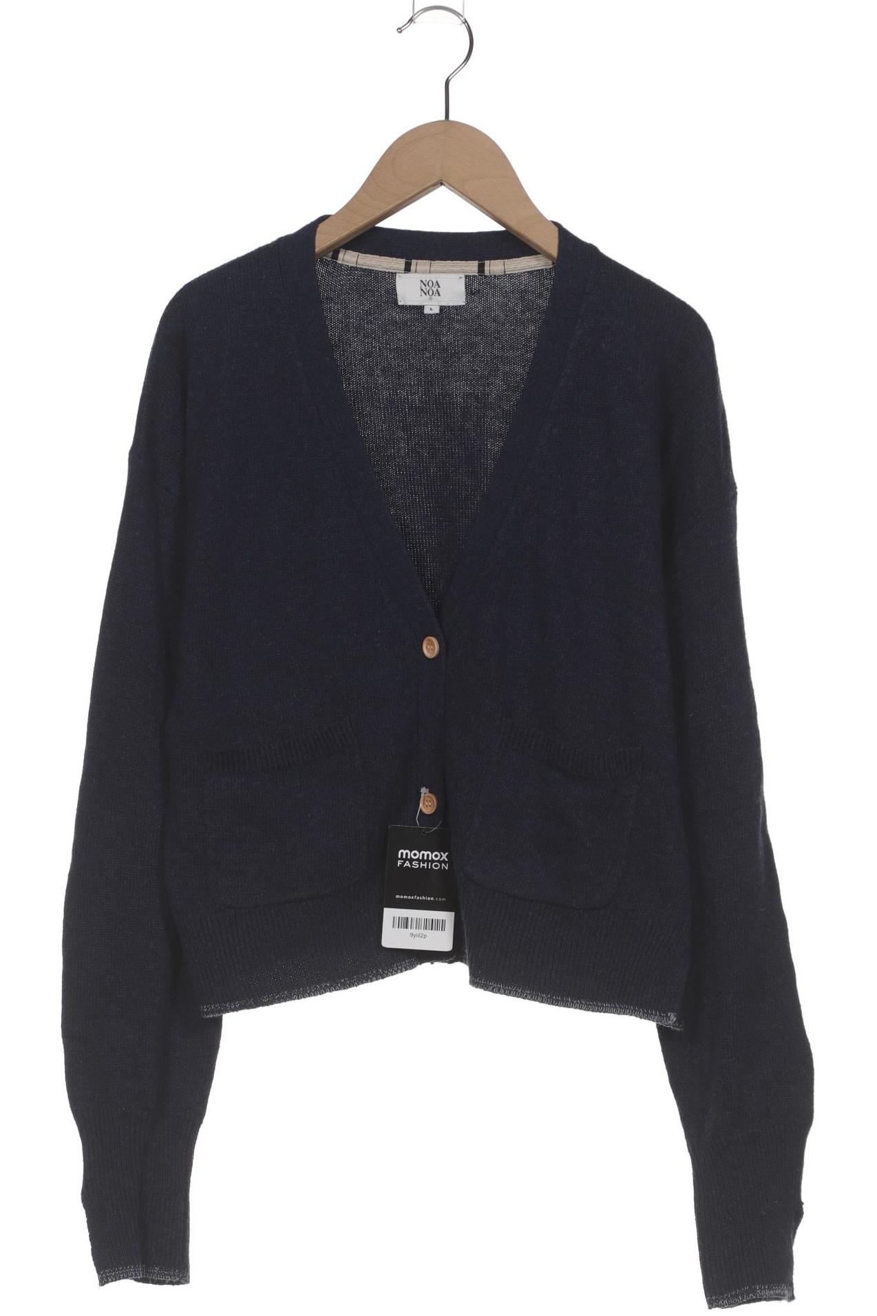 

Noa Noa Damen Strickjacke, marineblau, Gr. 42