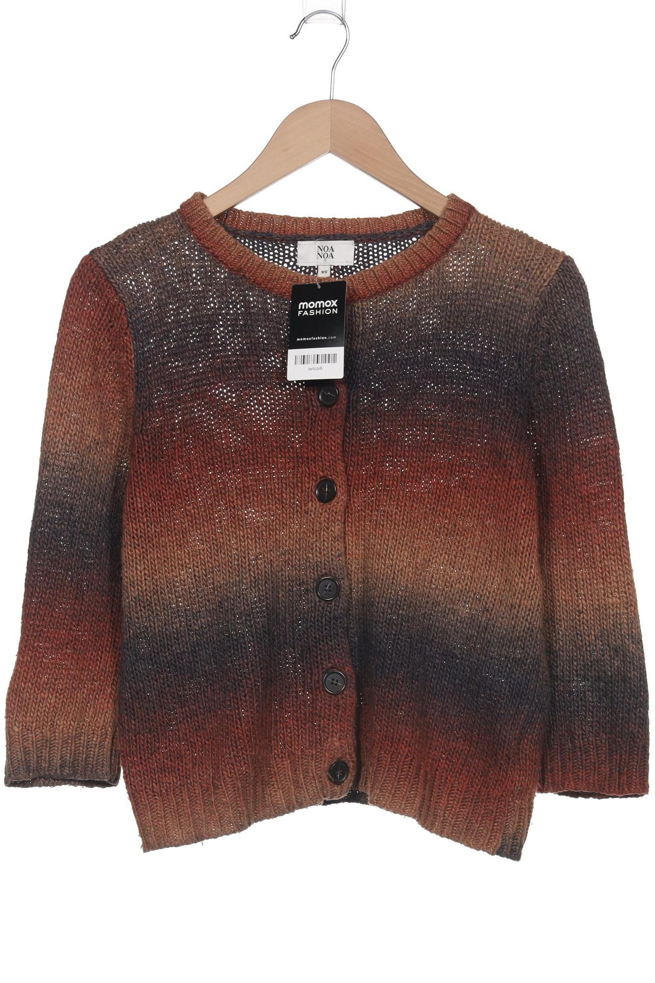 

Noa Noa Damen Strickjacke, braun, Gr. 34