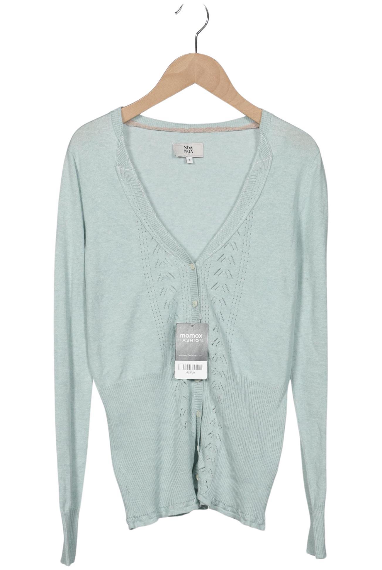 

Noa Noa Damen Strickjacke, hellblau, Gr. 36