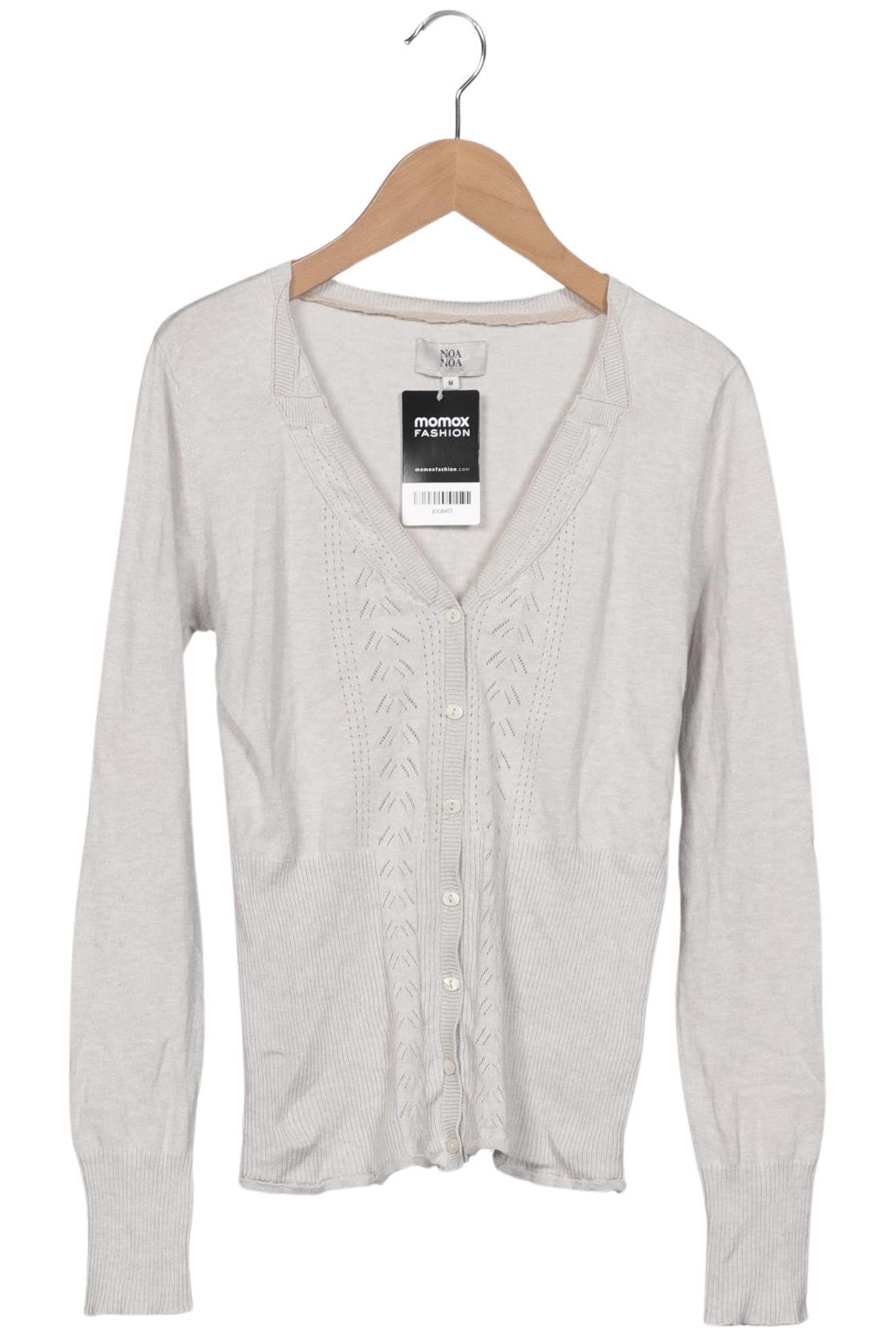 

Noa Noa Damen Strickjacke, grau, Gr. 38