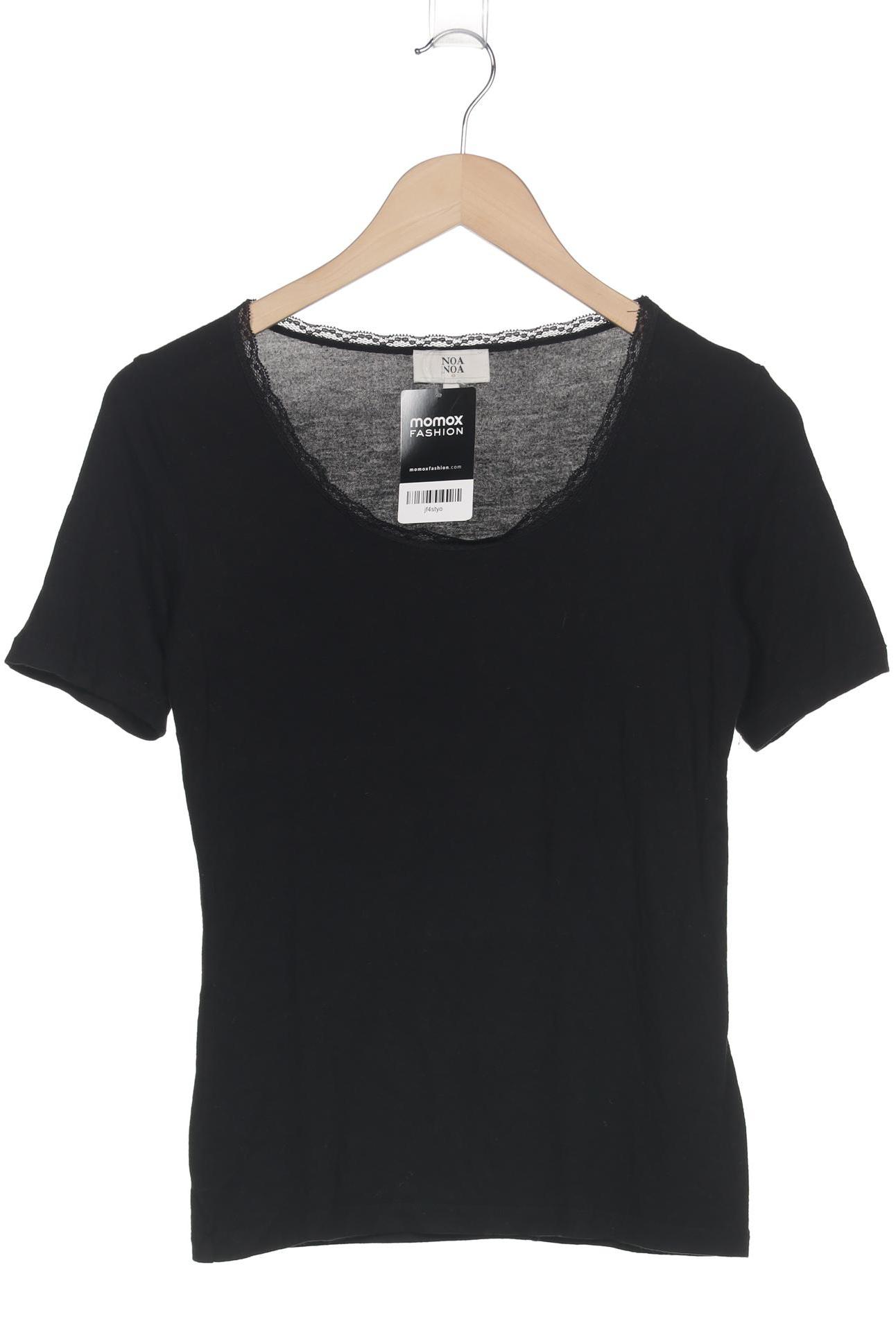 

Noa Noa Damen T-Shirt, schwarz, Gr. 36