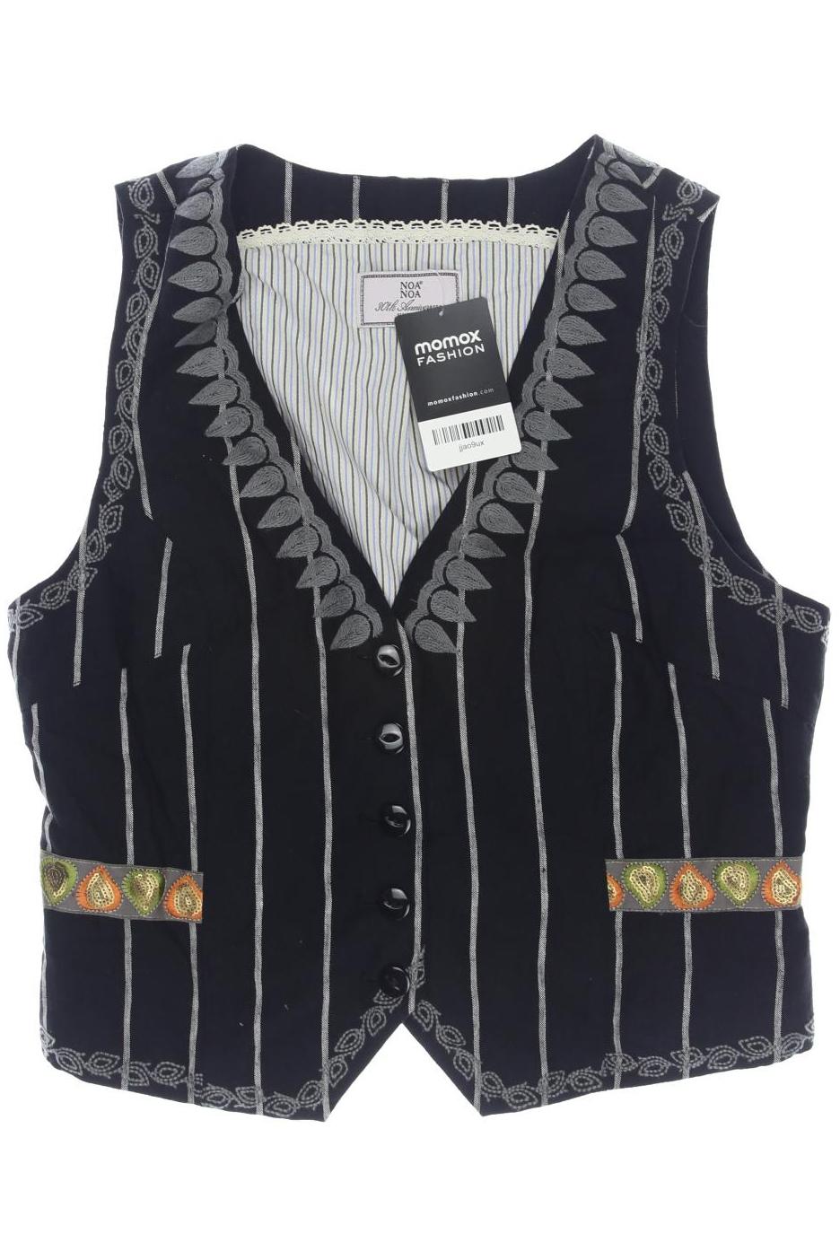 

Noa Noa Damen Weste, schwarz, Gr. 38