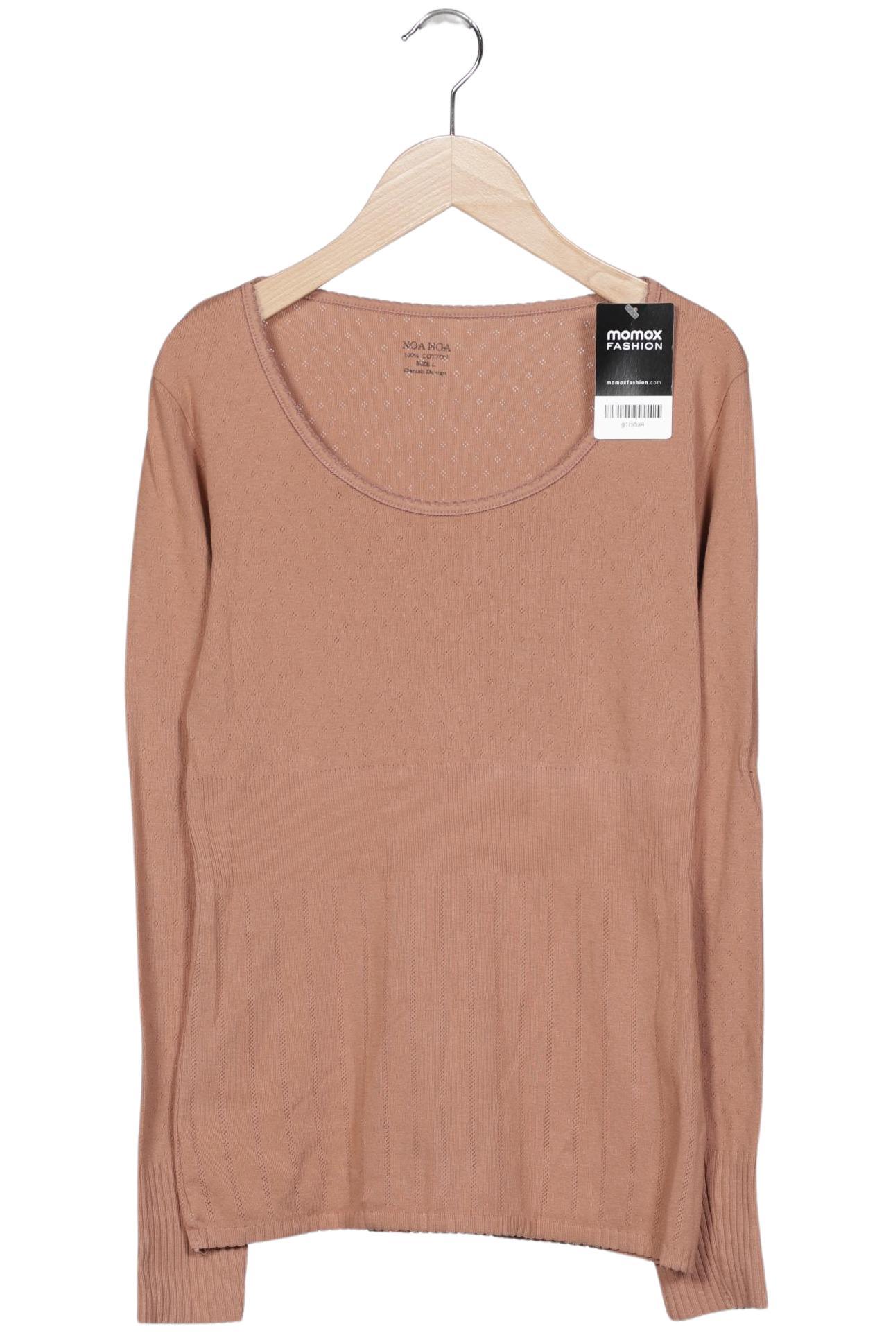 

Noa Noa Damen Langarmshirt, braun, Gr. 42