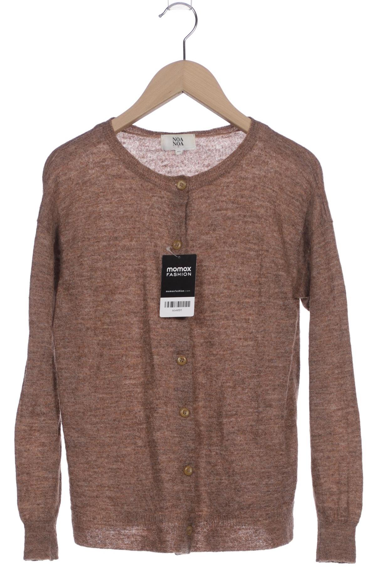 

Noa Noa Damen Strickjacke, braun, Gr. 34