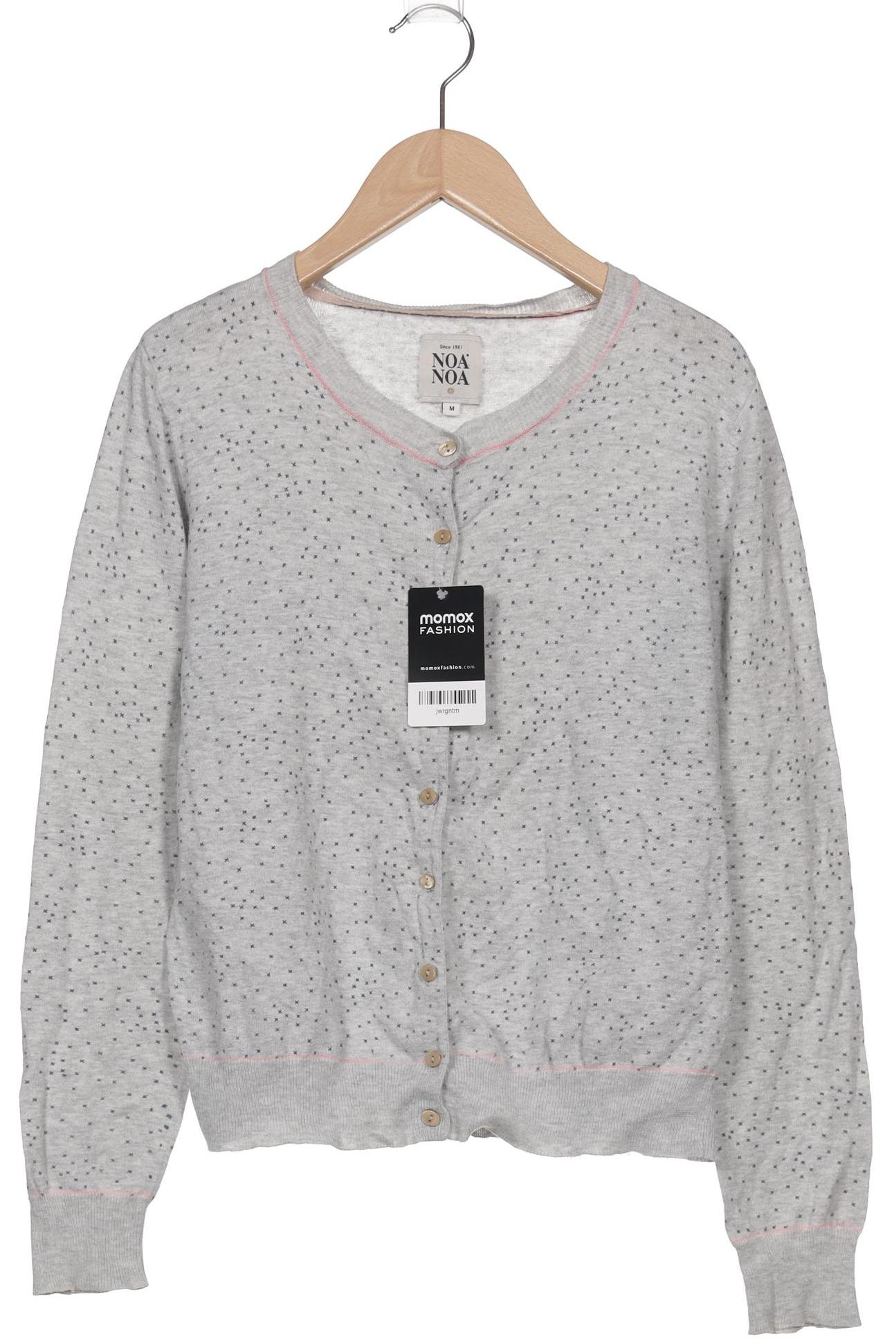 

Noa Noa Damen Strickjacke, grau, Gr. 38