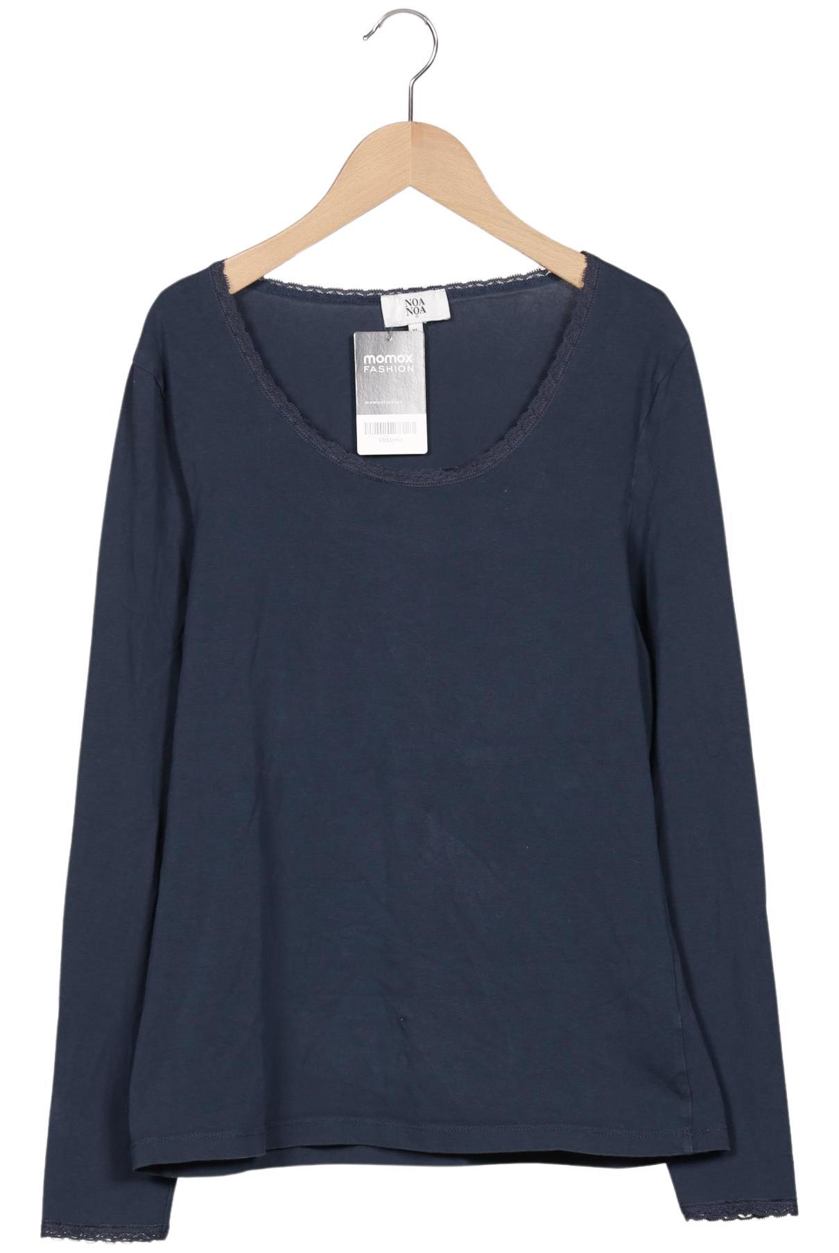 

Noa Noa Damen Langarmshirt, marineblau, Gr. 44