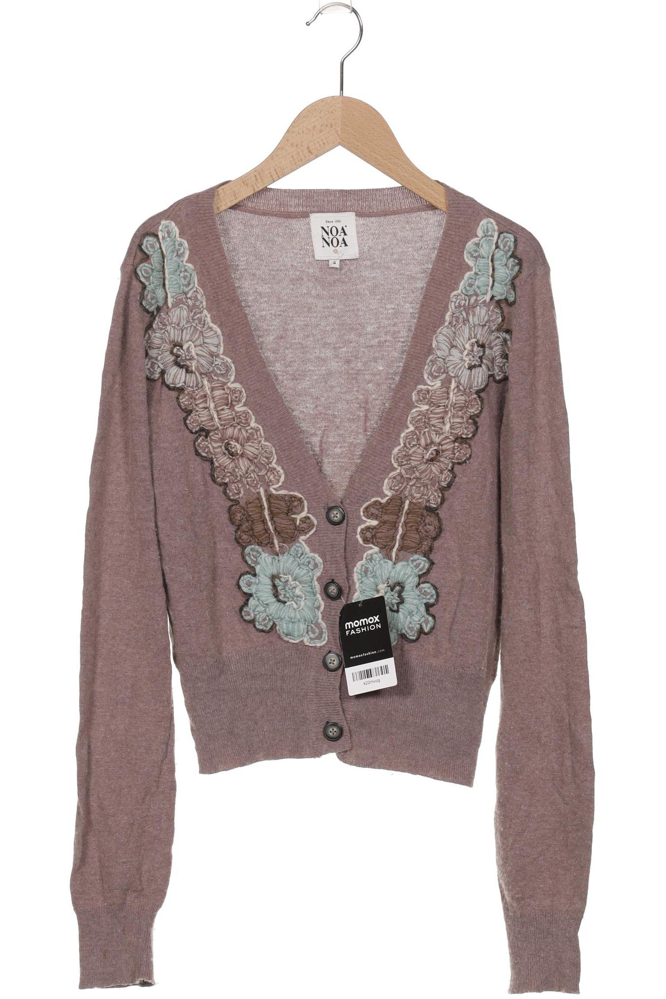 

Noa Noa Damen Strickjacke, pink, Gr. 36