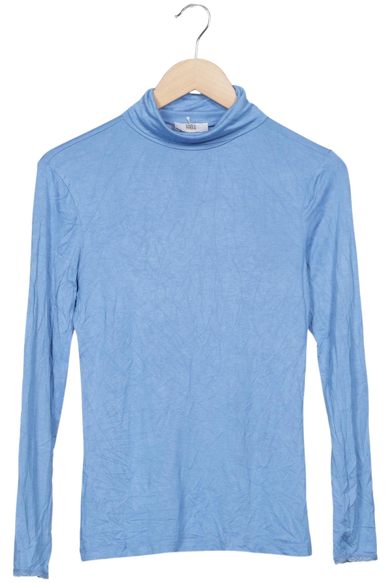 

Noa Noa Damen Langarmshirt, hellblau, Gr. 36