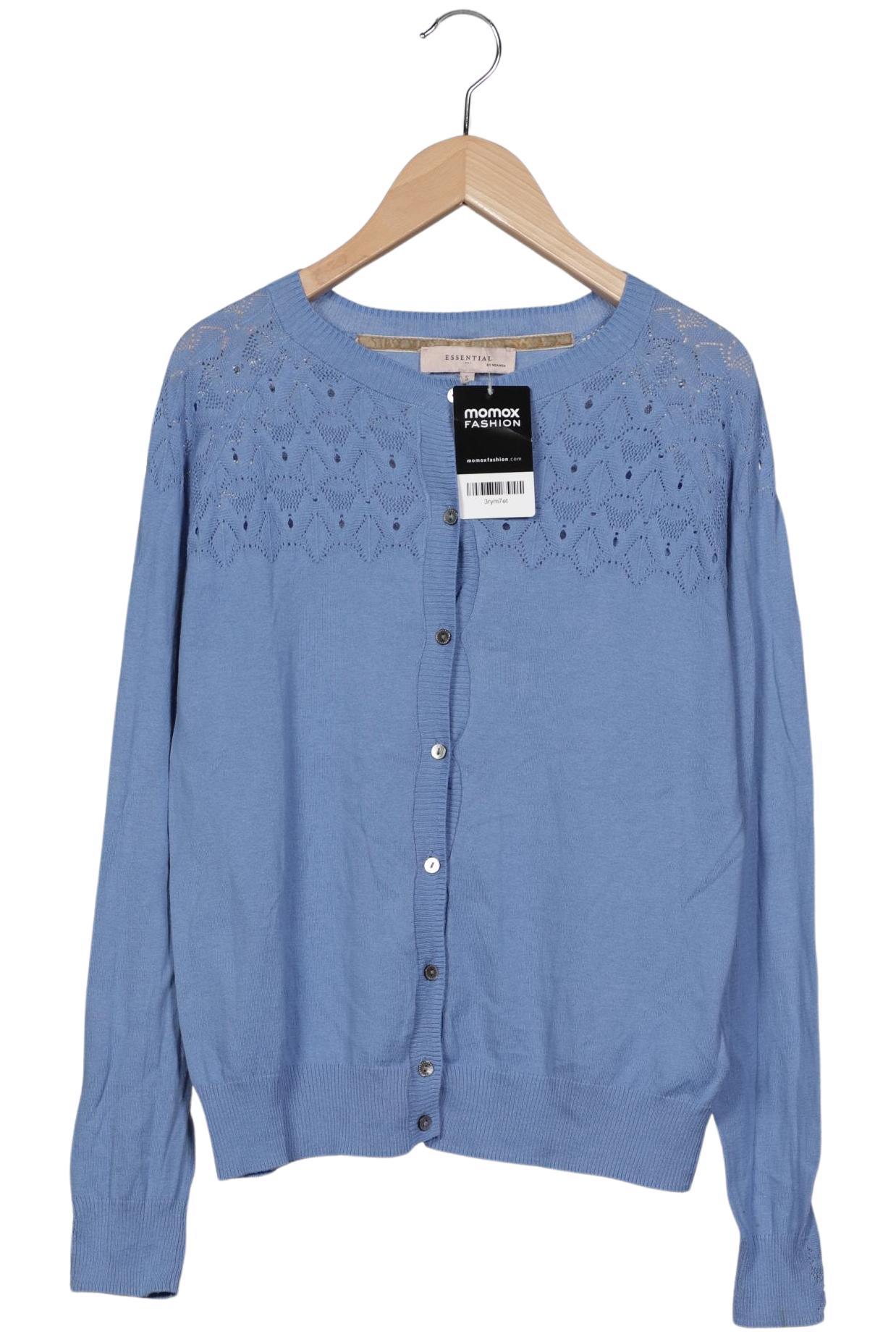 

Noa Noa Damen Strickjacke, blau, Gr. 36