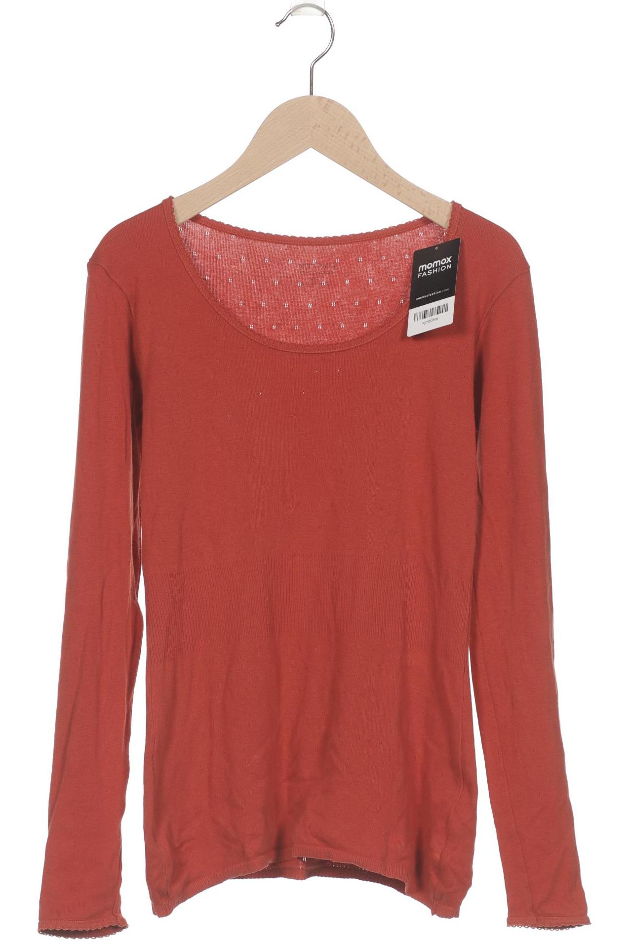 

Noa Noa Damen Langarmshirt, orange, Gr. 36