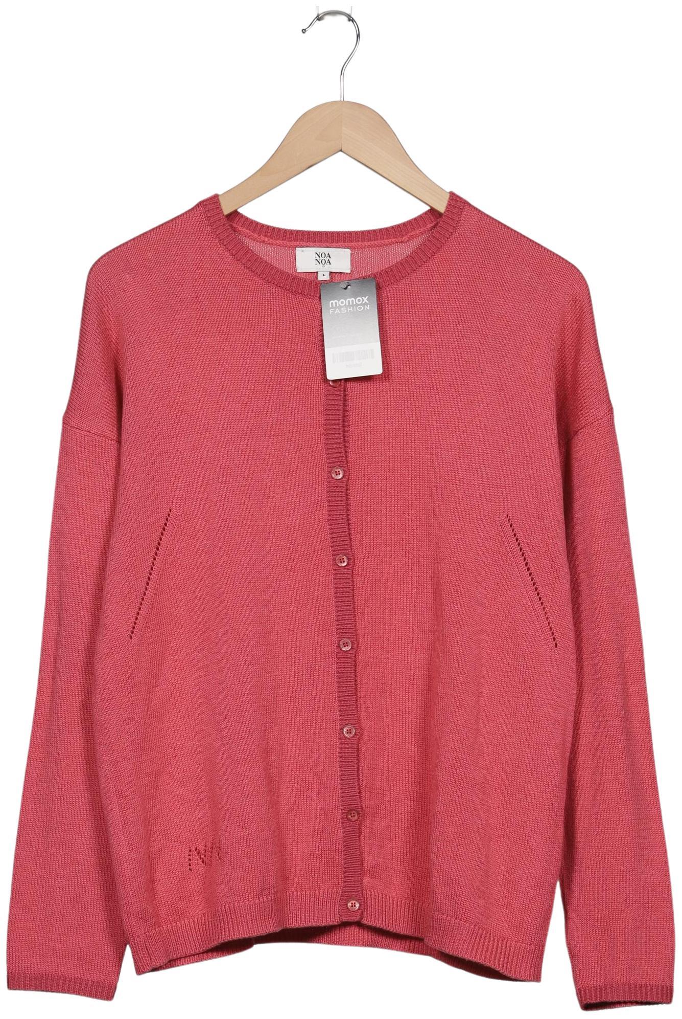 

Noa Noa Damen Strickjacke, pink, Gr. 42