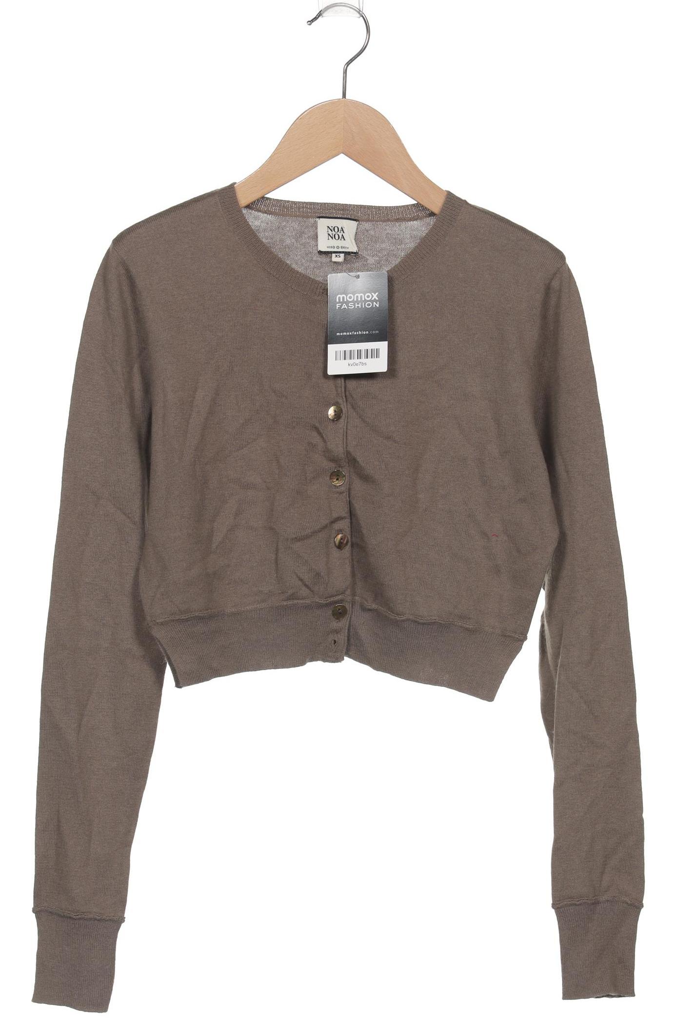 

Noa Noa Damen Strickjacke, grün, Gr. 34