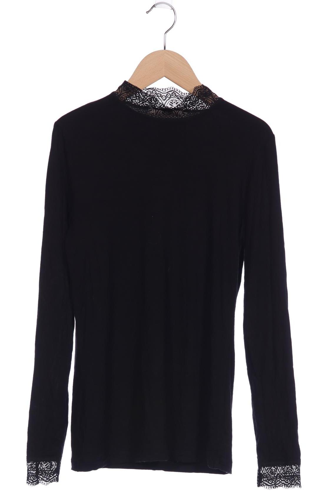 

Noa Noa Damen Langarmshirt, schwarz, Gr. 36