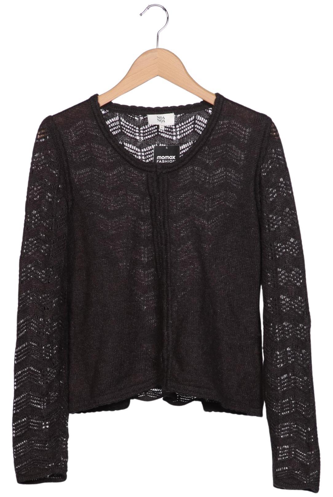

Noa Noa Damen Strickjacke, braun, Gr. 42