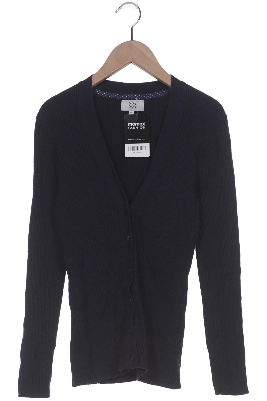 

Noa Noa Damen Strickjacke, marineblau, Gr. 34