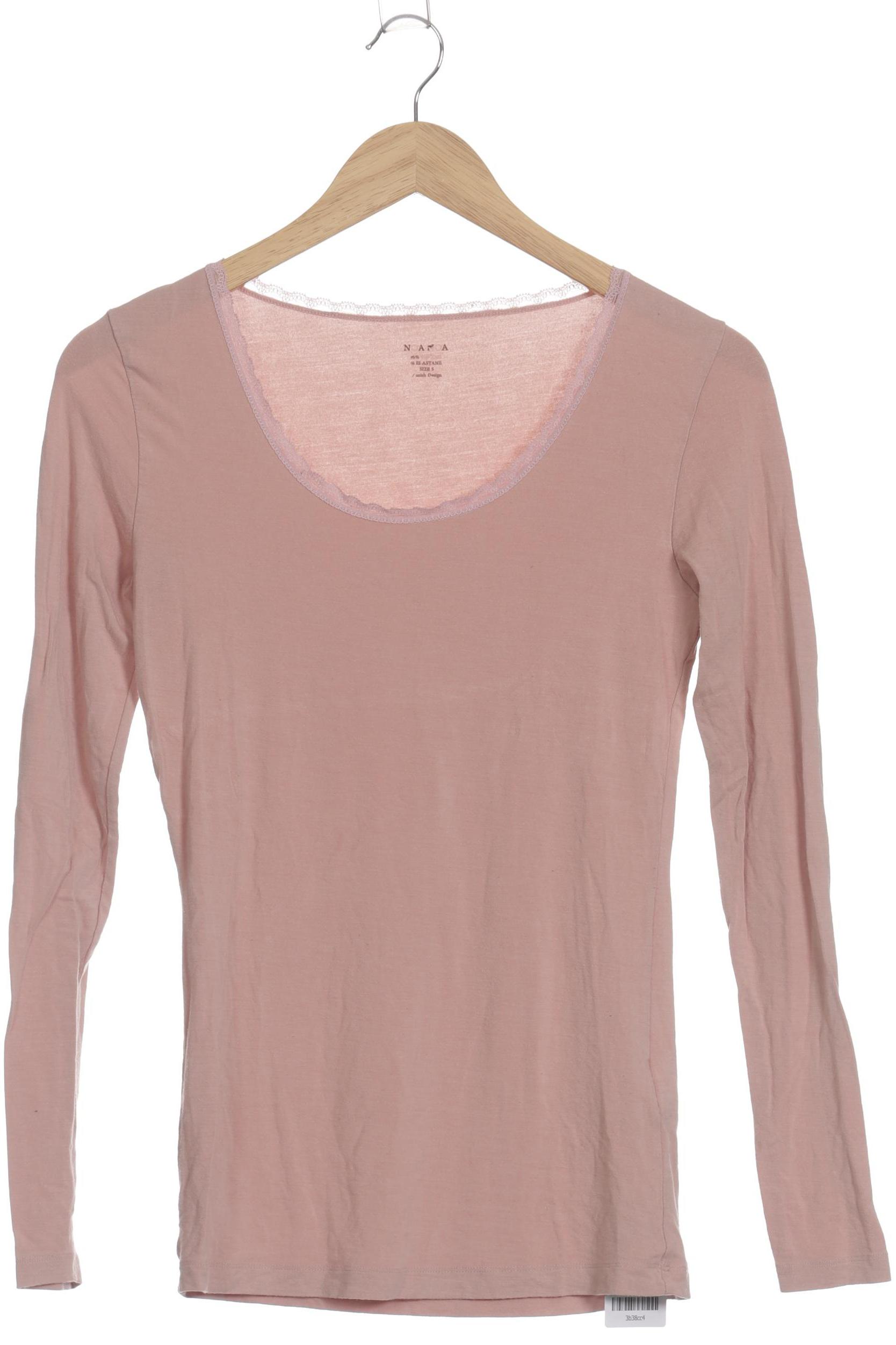 

Noa Noa Damen Langarmshirt, beige, Gr. 36
