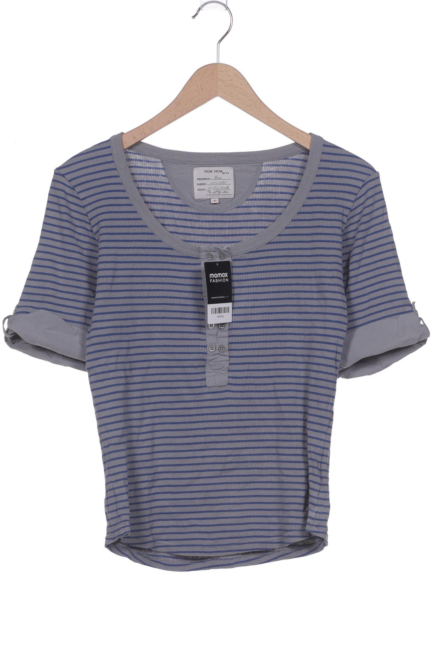 

Noa Noa Damen T-Shirt, grau, Gr. 42
