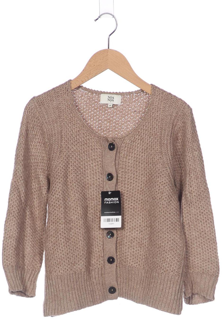 

Noa Noa Damen Strickjacke, braun, Gr. 38