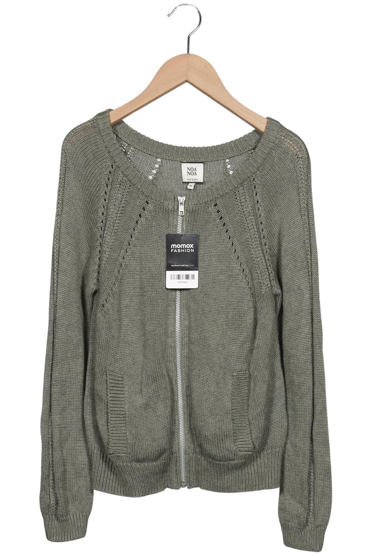 

Noa Noa Damen Strickjacke, grün, Gr. 38