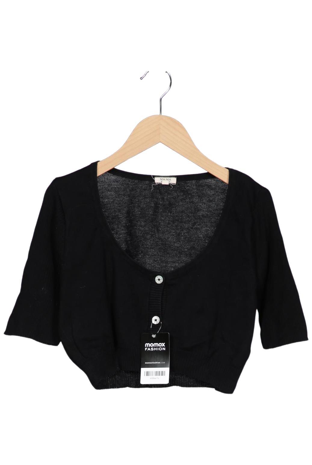 

Noa Noa Damen Strickjacke, schwarz, Gr. 38