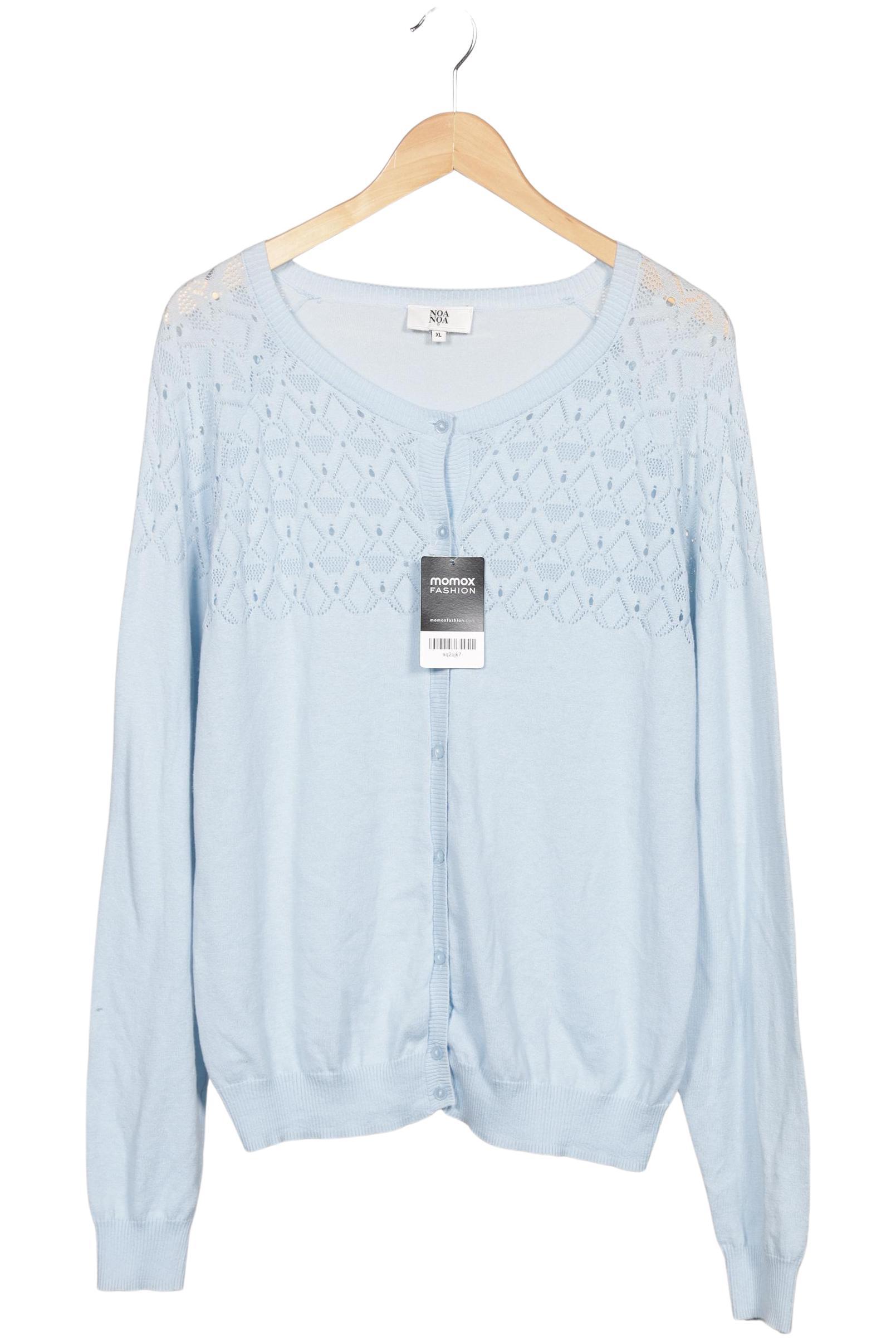 

Noa Noa Damen Strickjacke, hellblau, Gr. 44