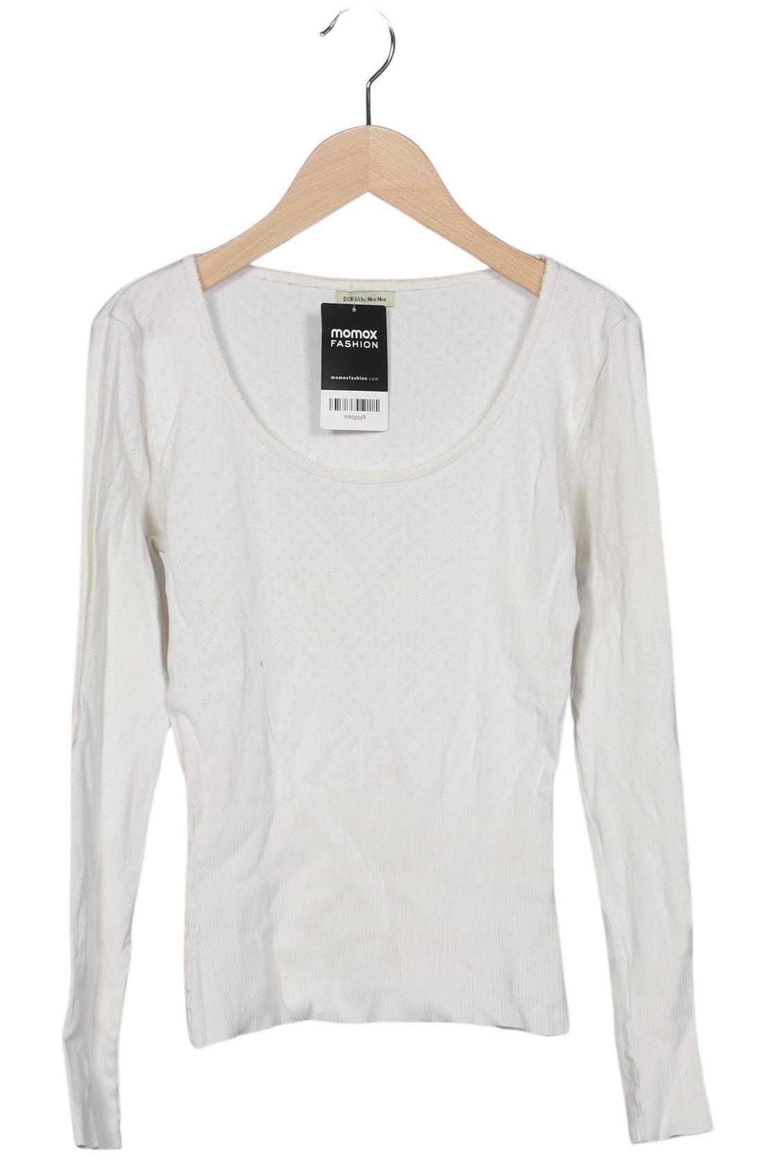 

Noa Noa Damen Langarmshirt, cremeweiß, Gr. 34