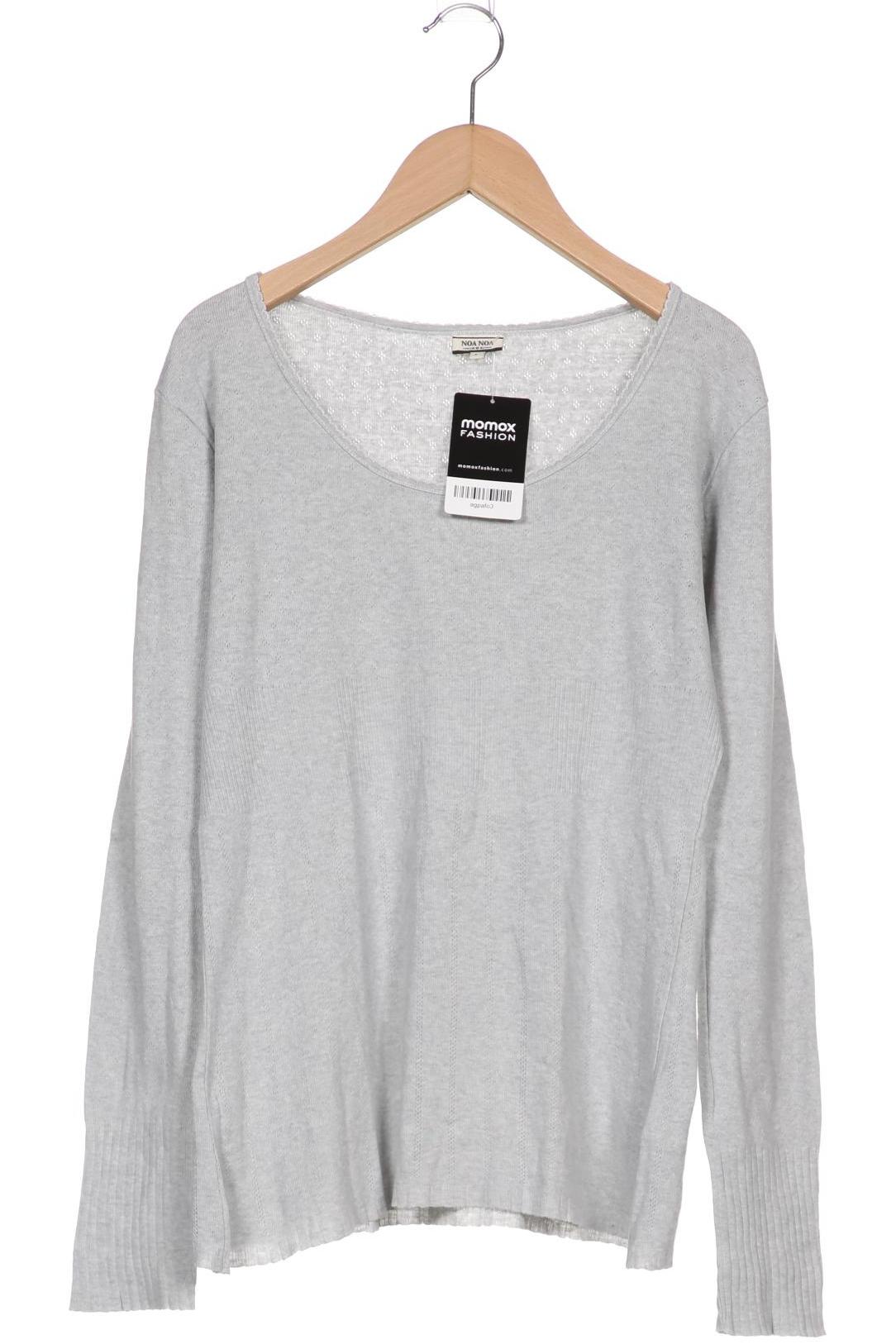 

Noa Noa Damen Langarmshirt, grau, Gr. 42