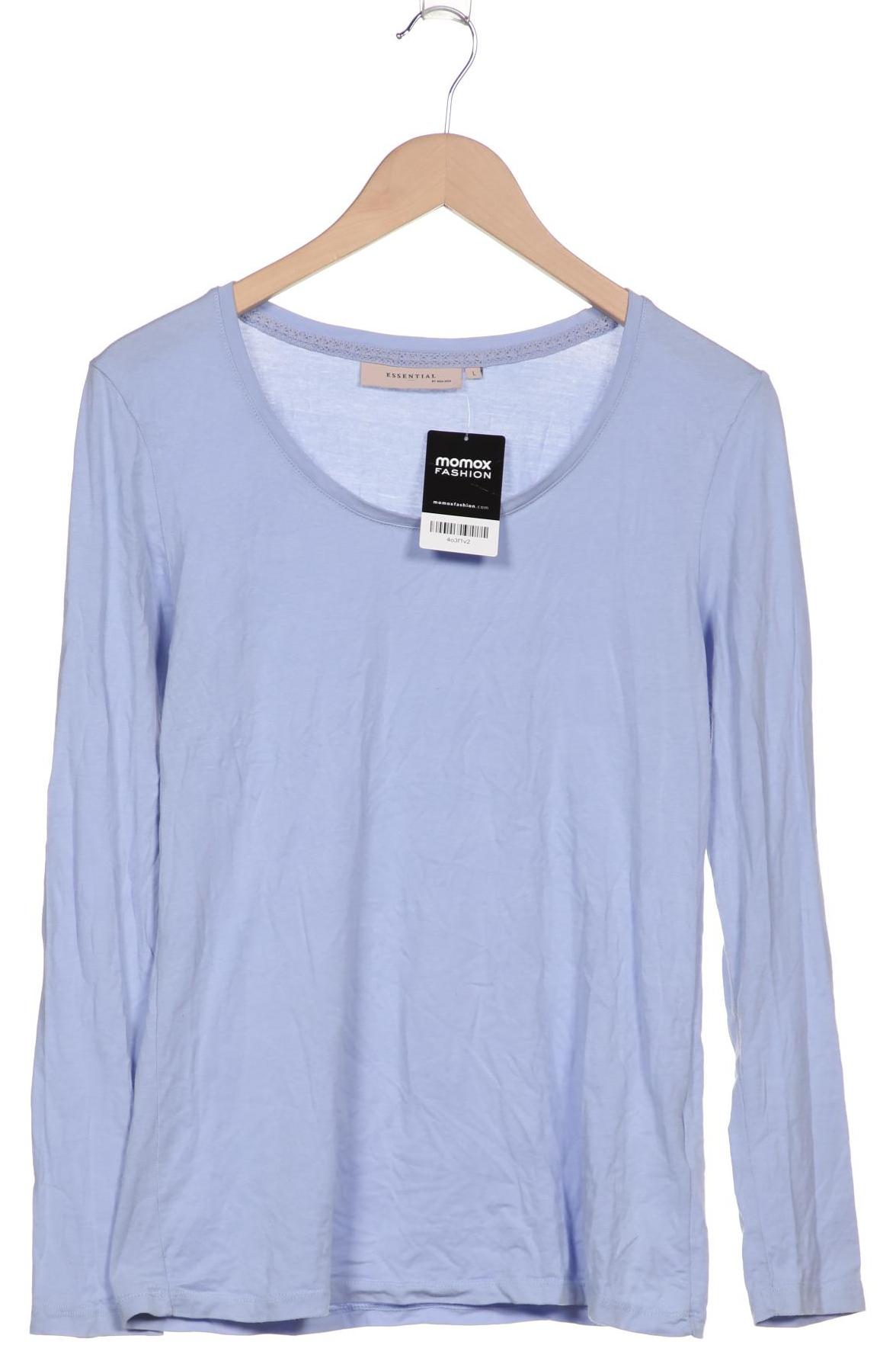

Noa Noa Damen Langarmshirt, hellblau, Gr. 42