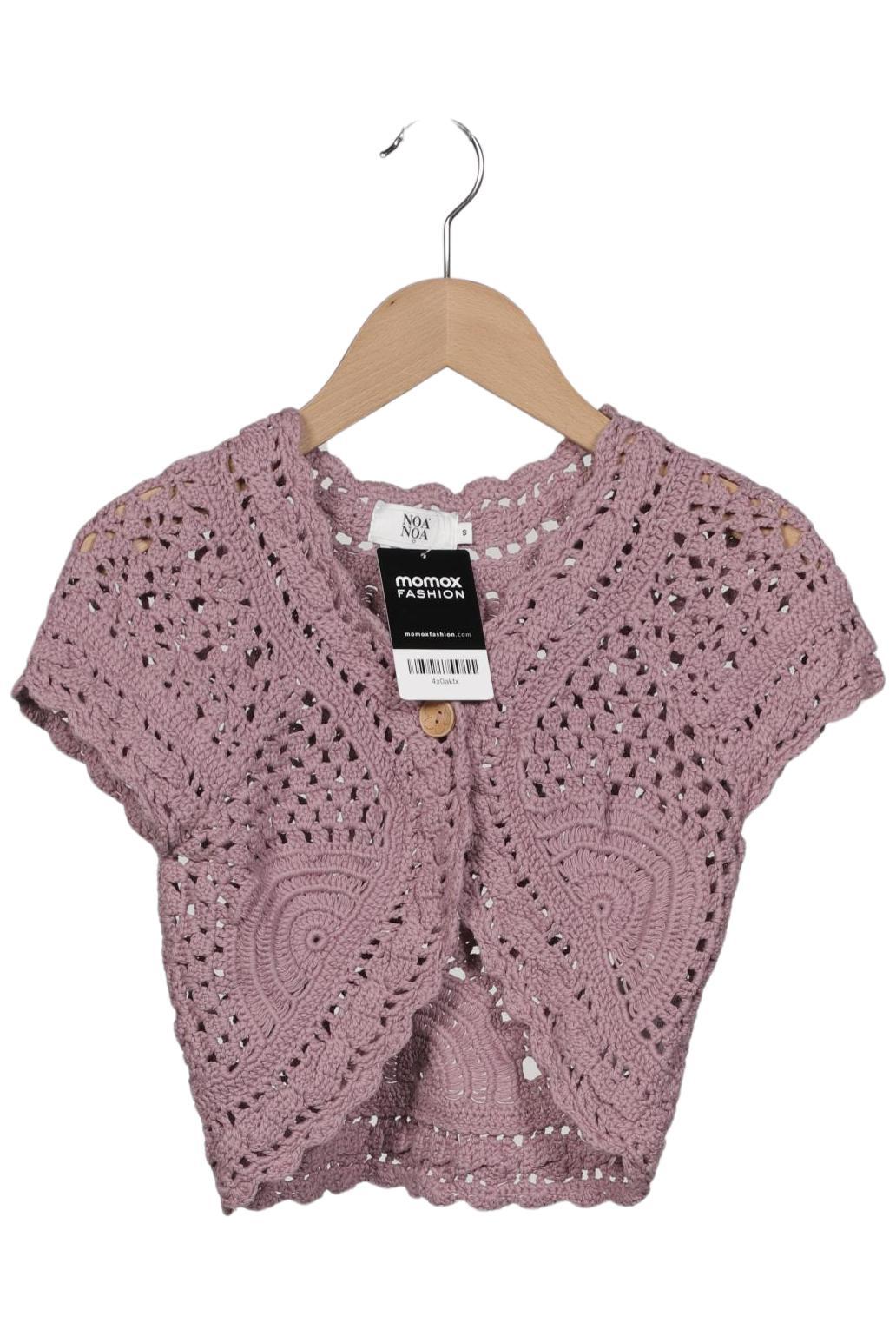 

Noa Noa Damen Strickjacke, pink, Gr. 36