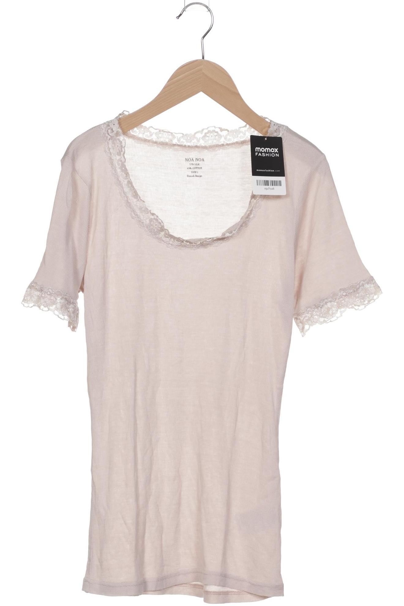 

Noa Noa Damen T-Shirt, cremeweiß, Gr. 42