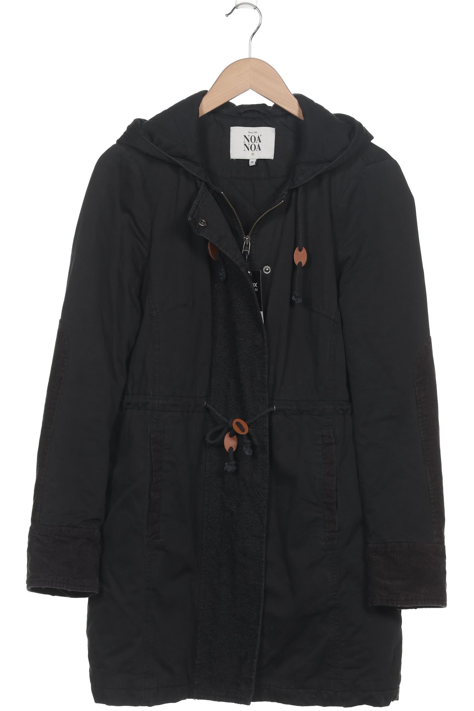

Noa Noa Damen Mantel, schwarz, Gr. 38
