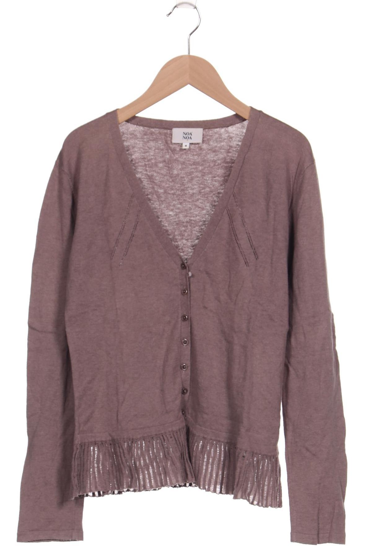 

Noa Noa Damen Strickjacke, braun, Gr. 38