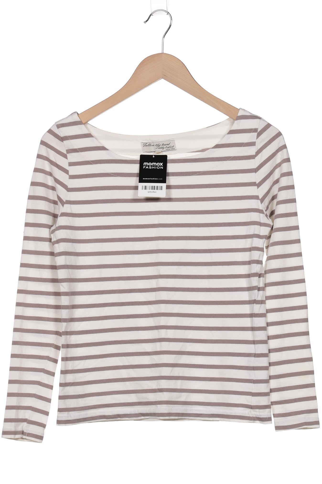 

Noa Noa Damen Langarmshirt, grau, Gr. 36