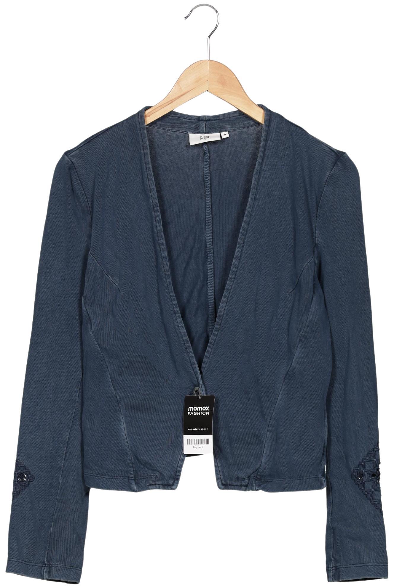

Noa Noa Damen Strickjacke, blau, Gr. 38
