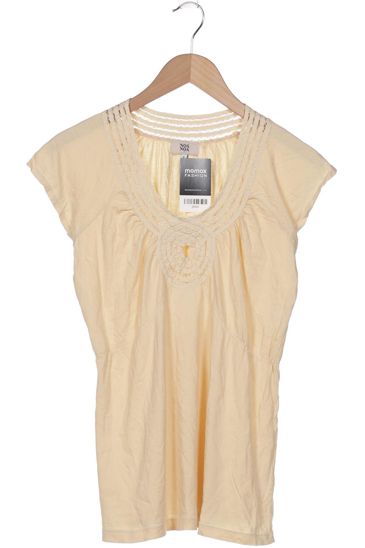 

Noa Noa Damen T-Shirt, cremeweiß, Gr. 36