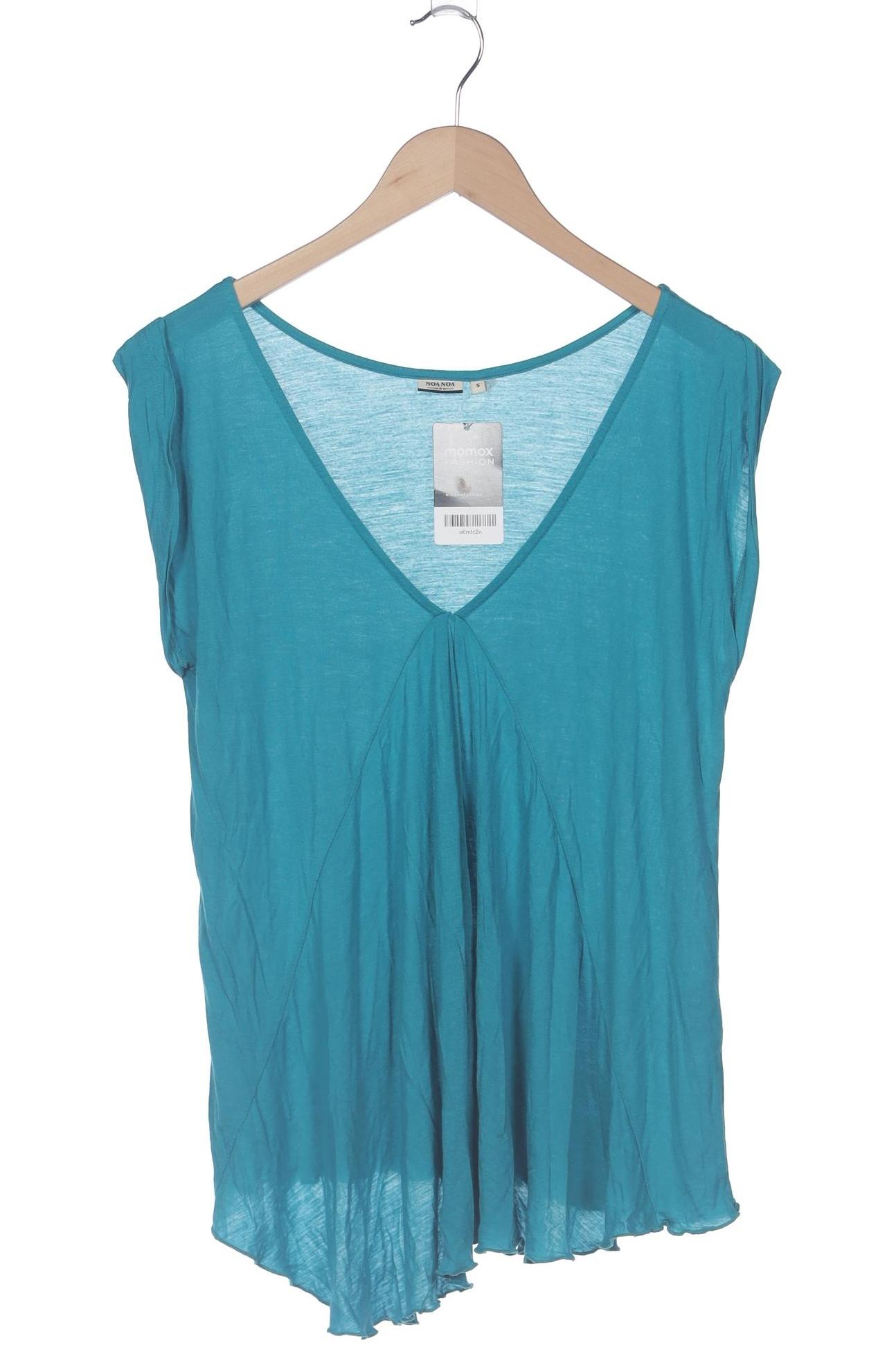 

Noa Noa Damen T-Shirt, blau, Gr. 36