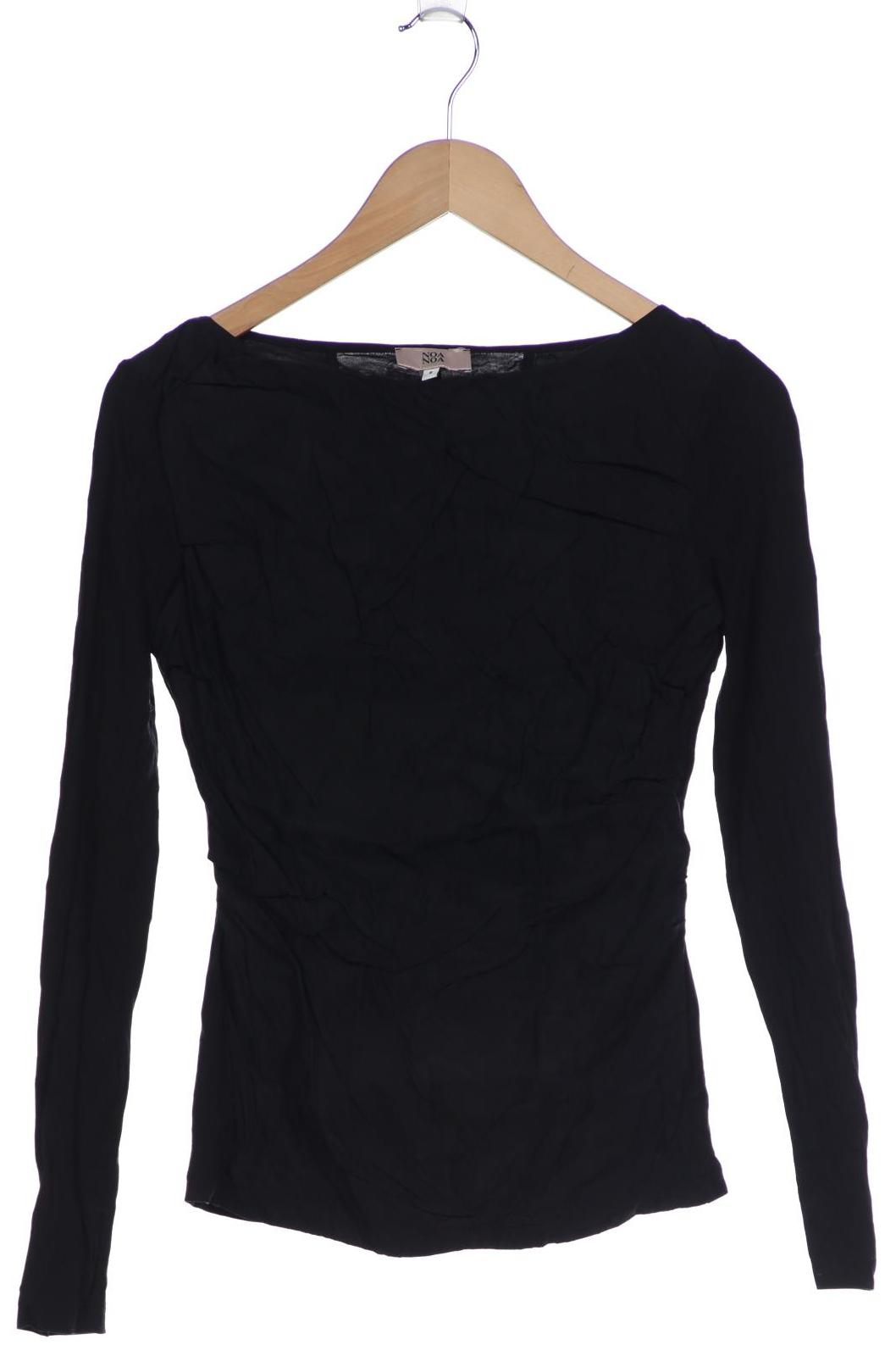 

Noa Noa Damen Langarmshirt, schwarz