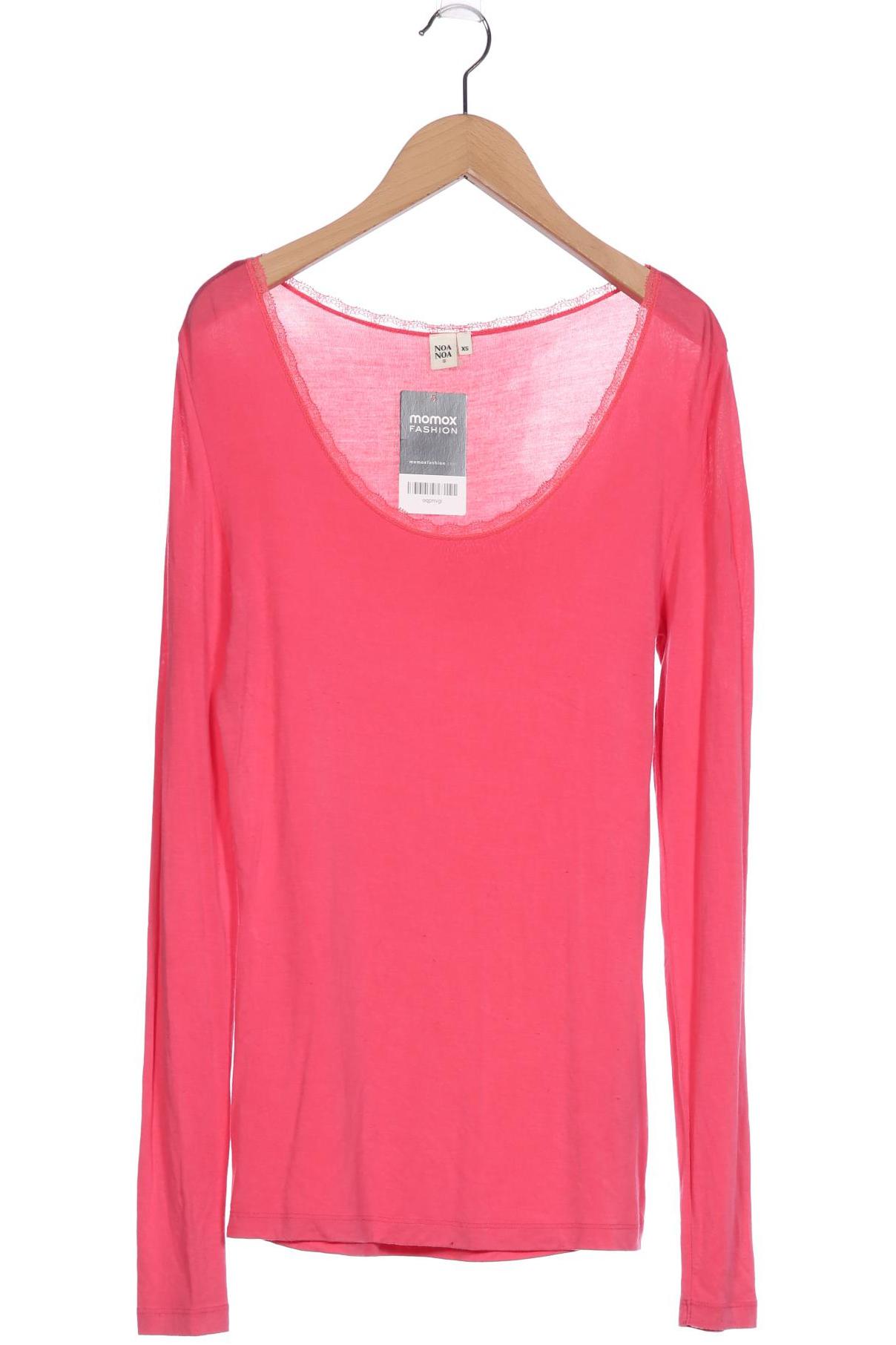 

Noa Noa Damen Langarmshirt, pink