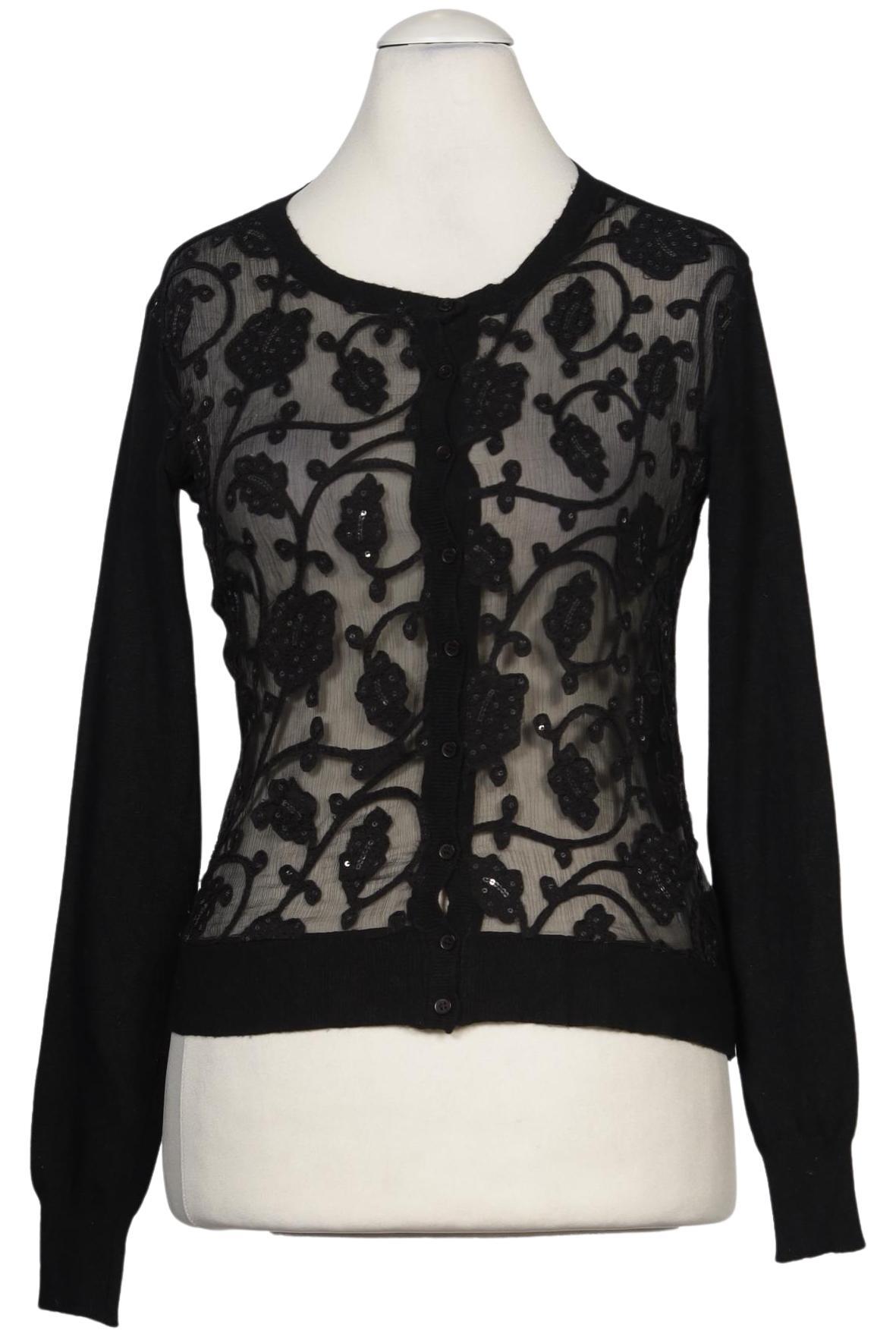 

Noa Noa Damen Strickjacke, schwarz, Gr. 36