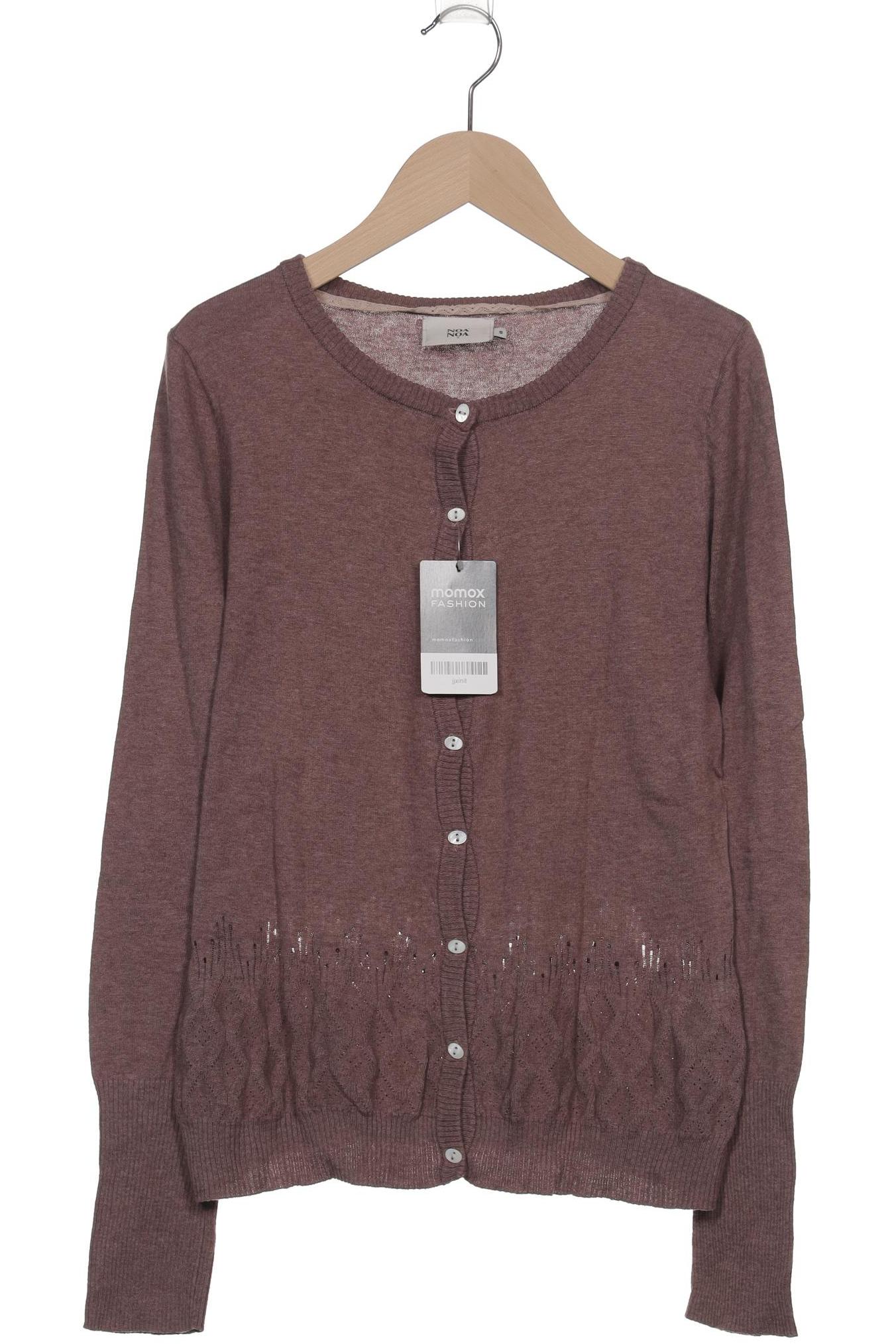 

Noa Noa Damen Strickjacke, braun, Gr. 36