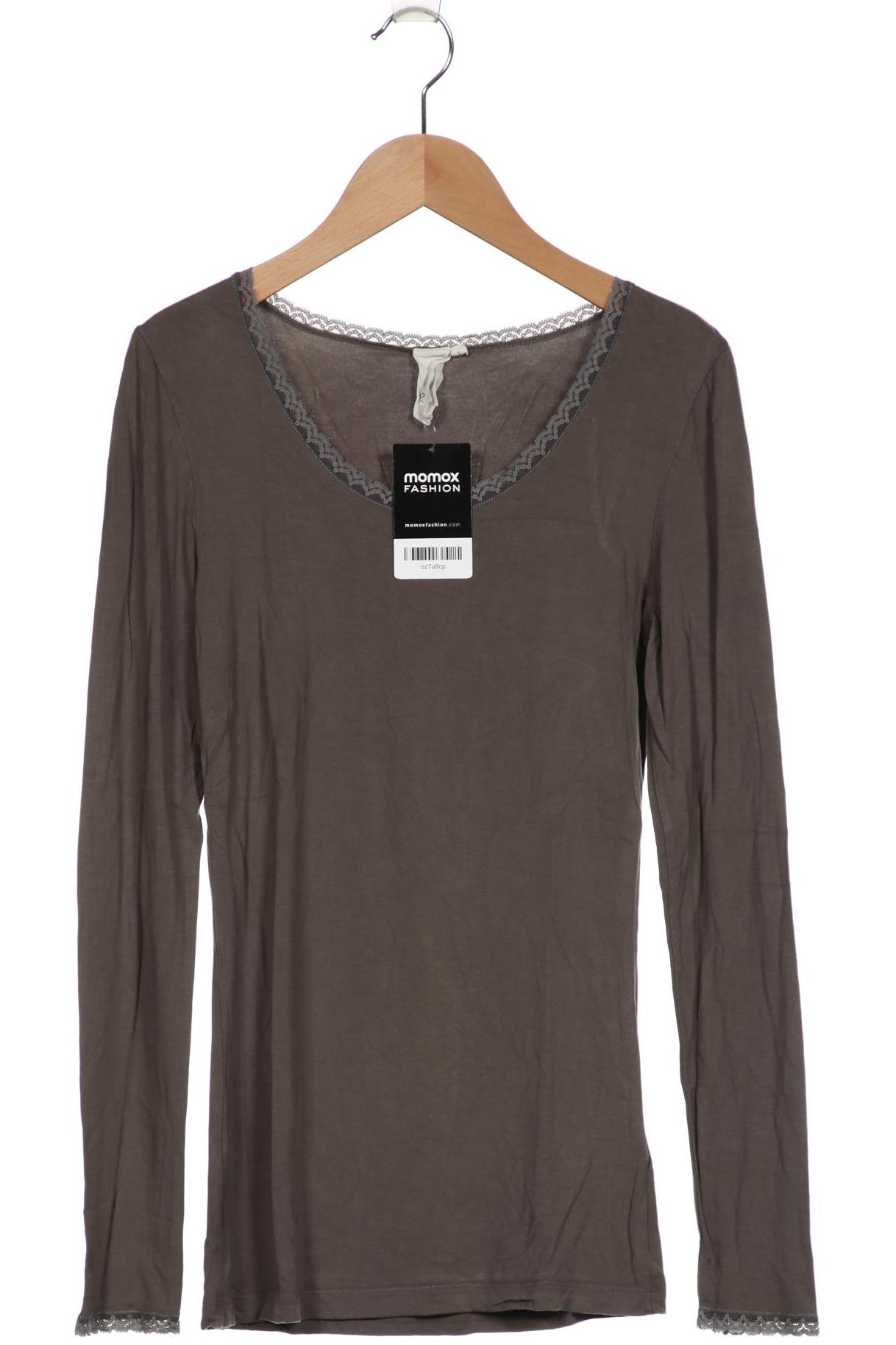 

Noa Noa Damen Langarmshirt, grau